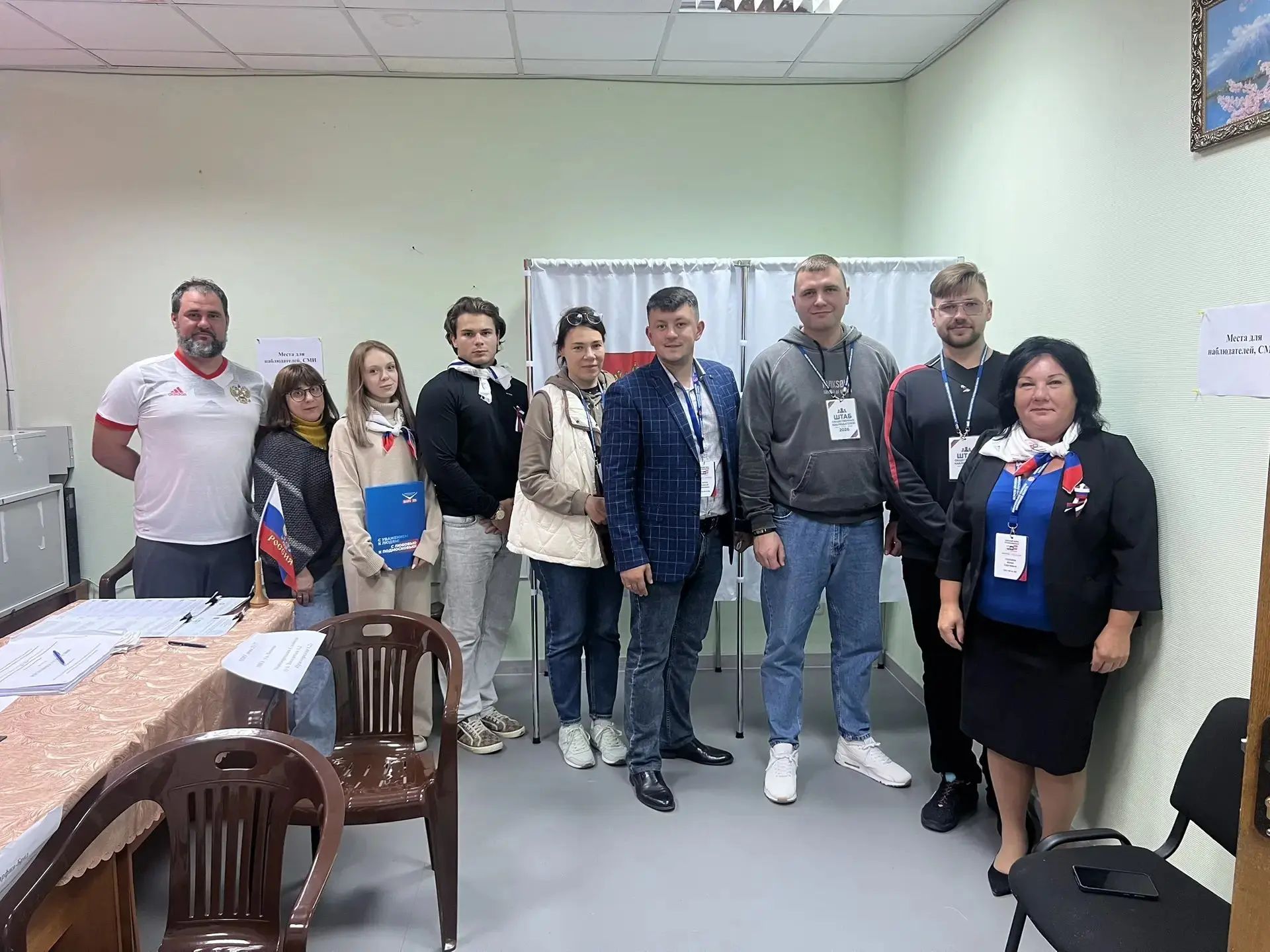 Сообщение — УИК №1596, Московская область