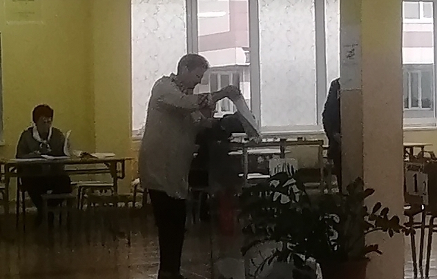 Сообщение — УИК №382, Московская область