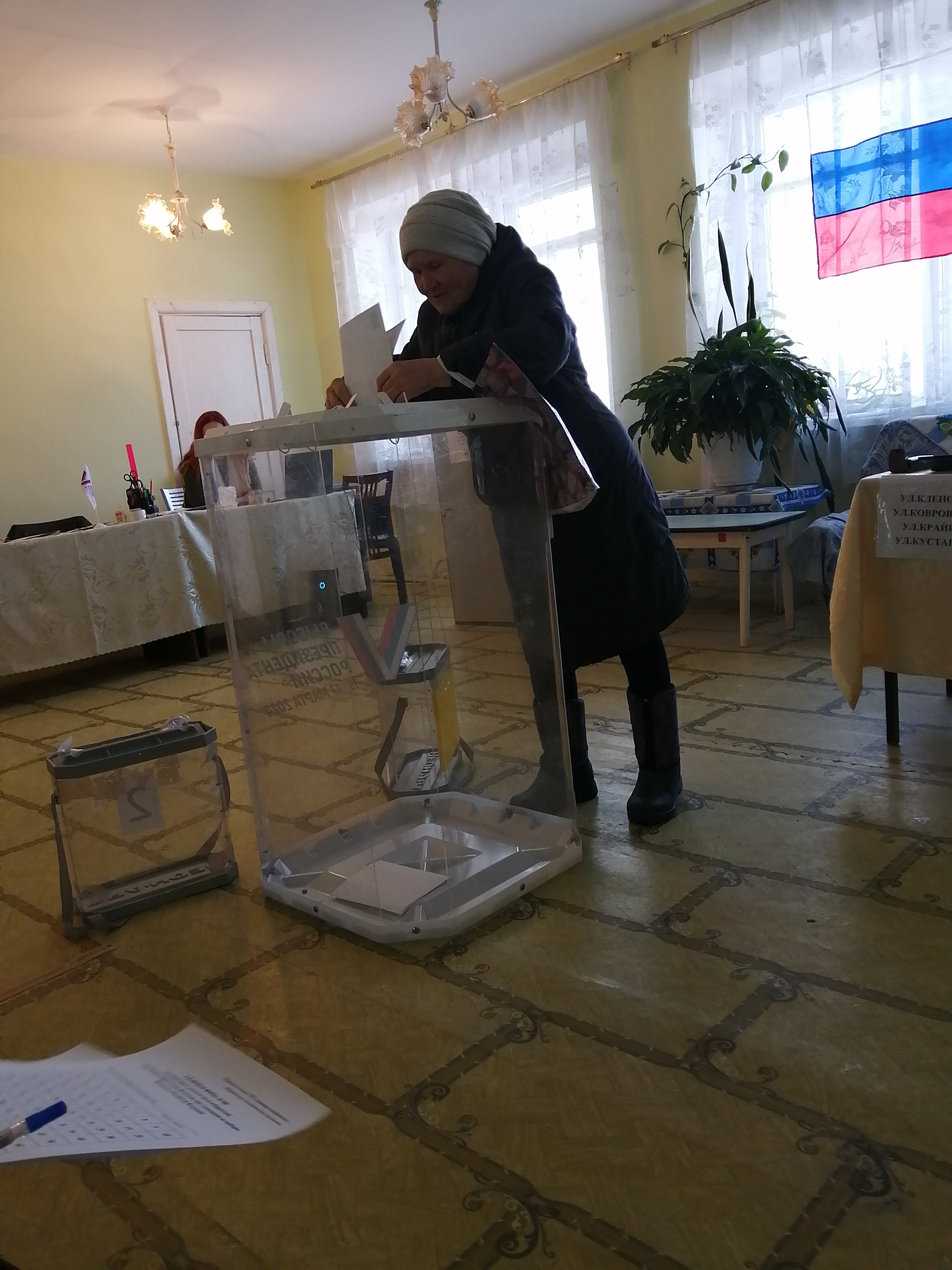 Сообщение наблюдателя — УИК №968, Владимирская область