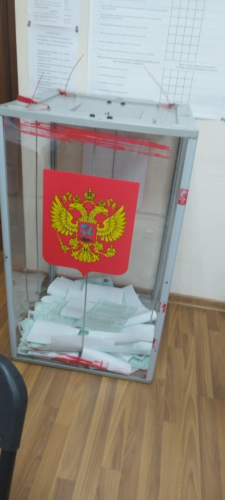 Сообщение наблюдателя — УИК №145, Астраханская область
