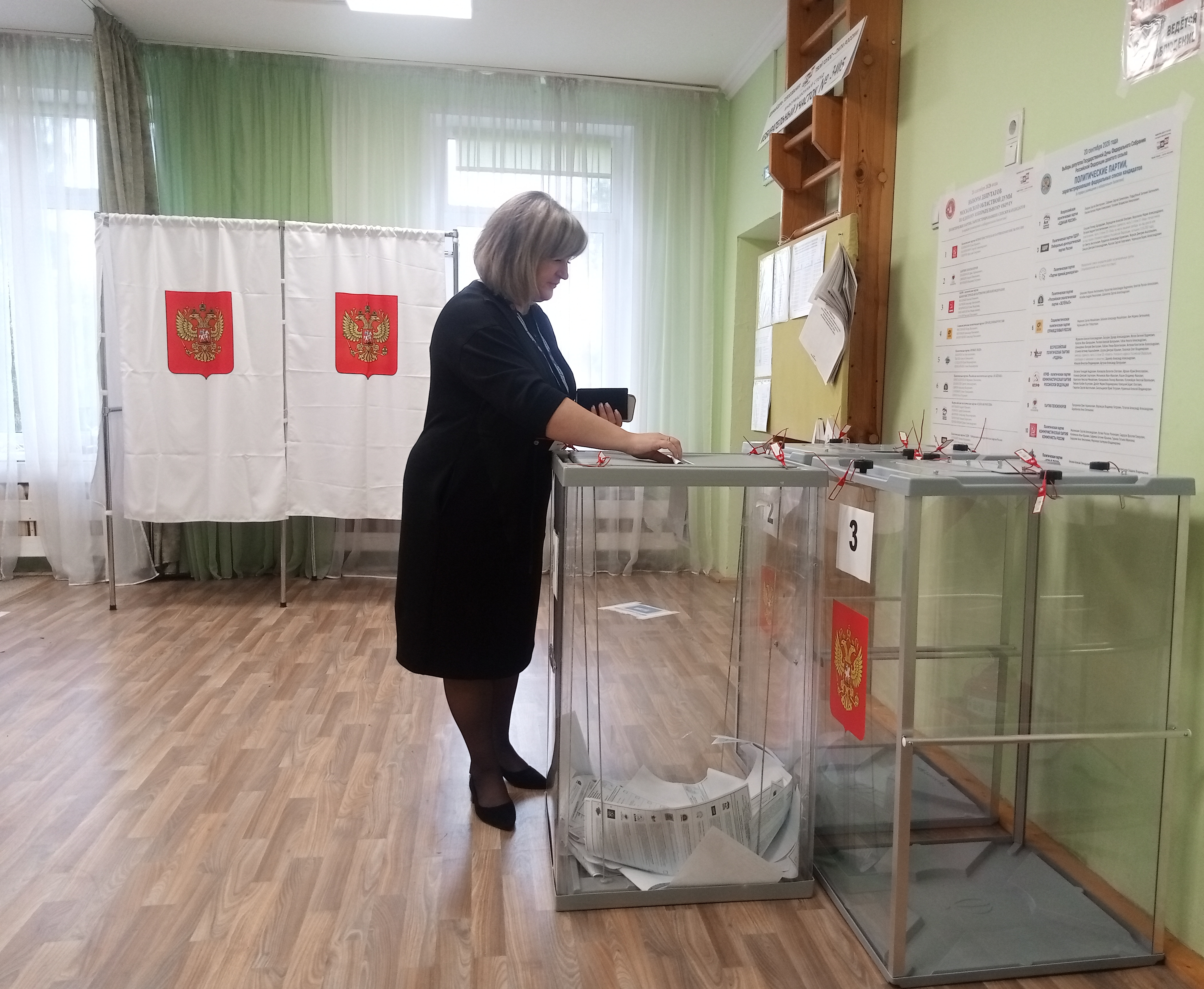 Сообщение — УИК №3405, Московская область