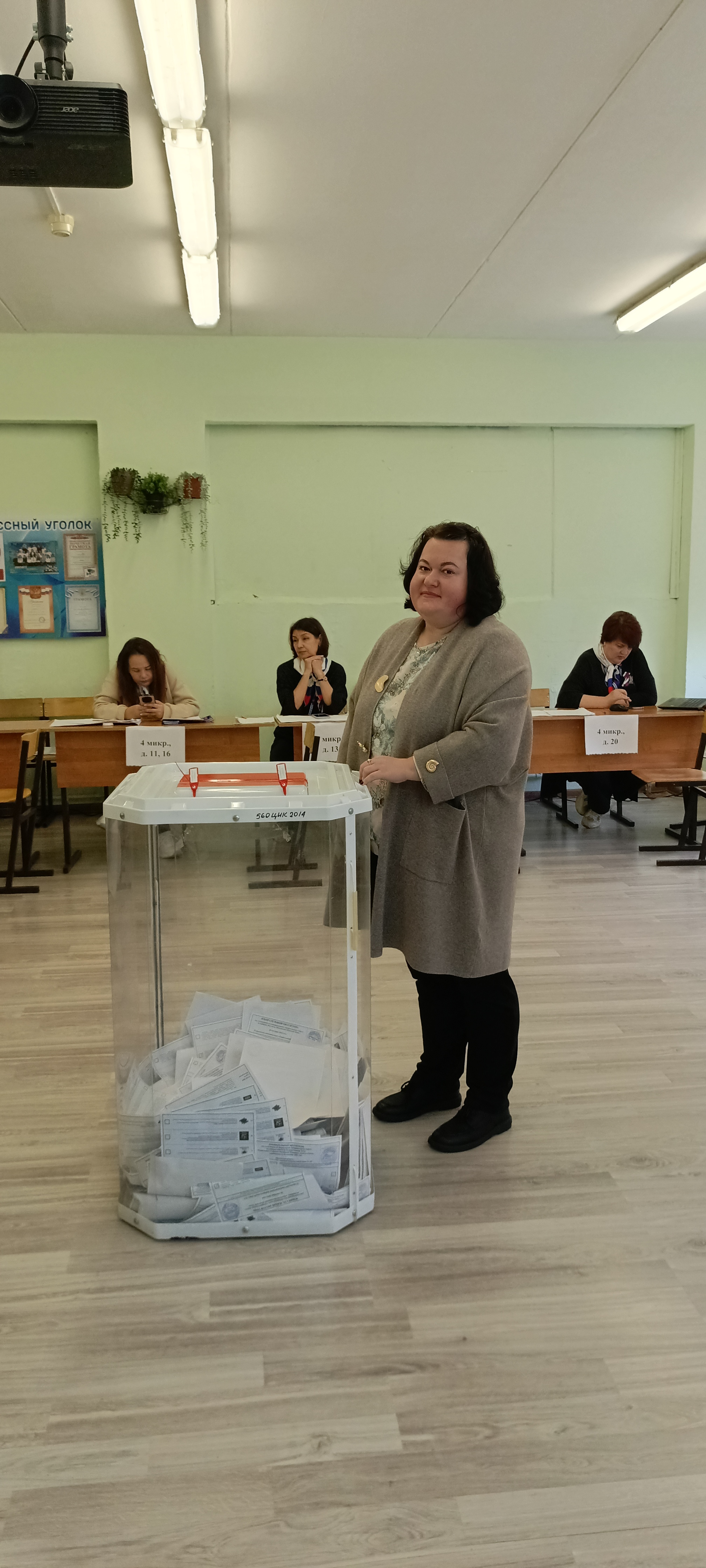 Сообщение — УИК №4197, Московская область