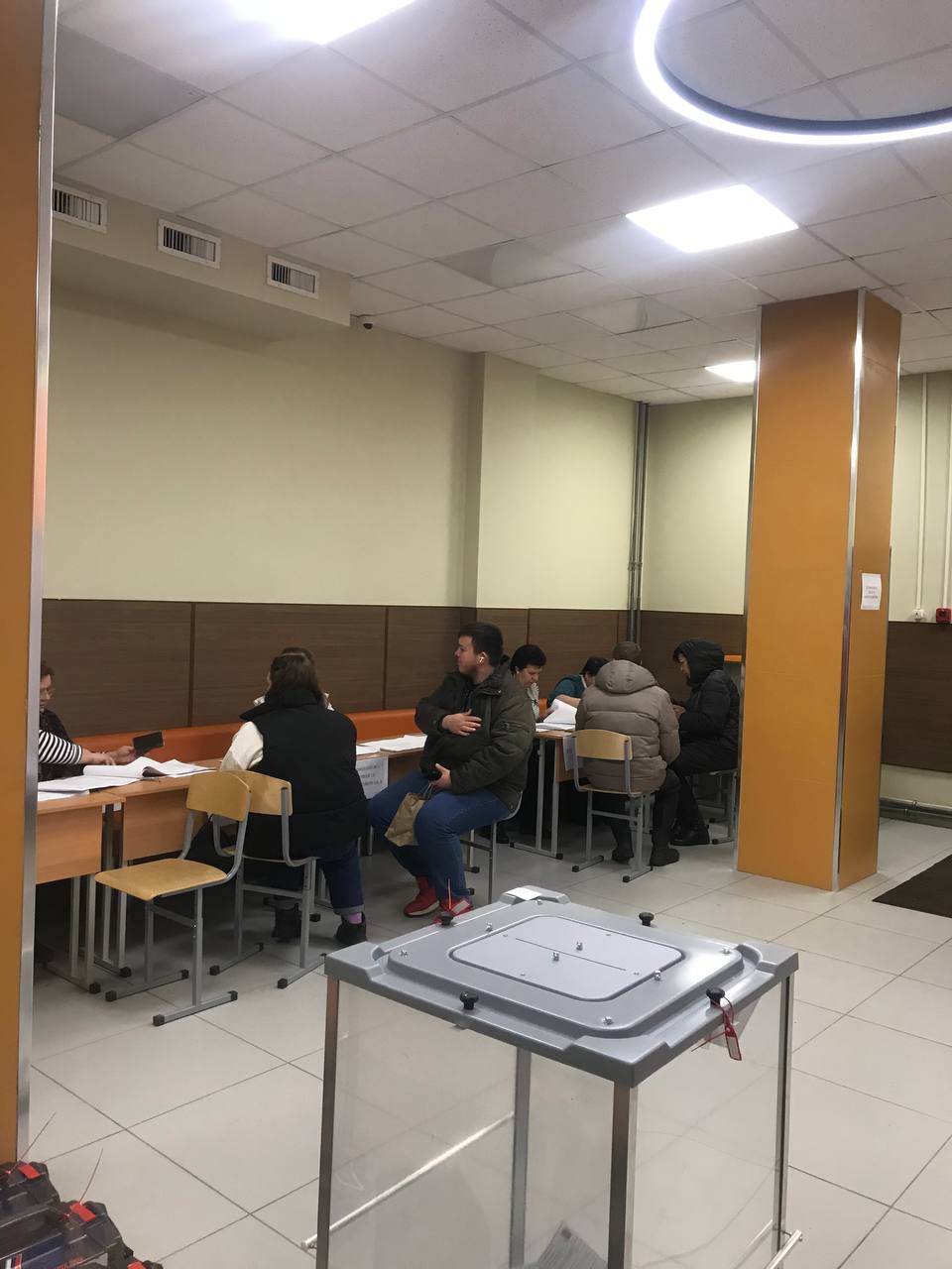 Сообщение наблюдателя — УИК №1317, Московская область