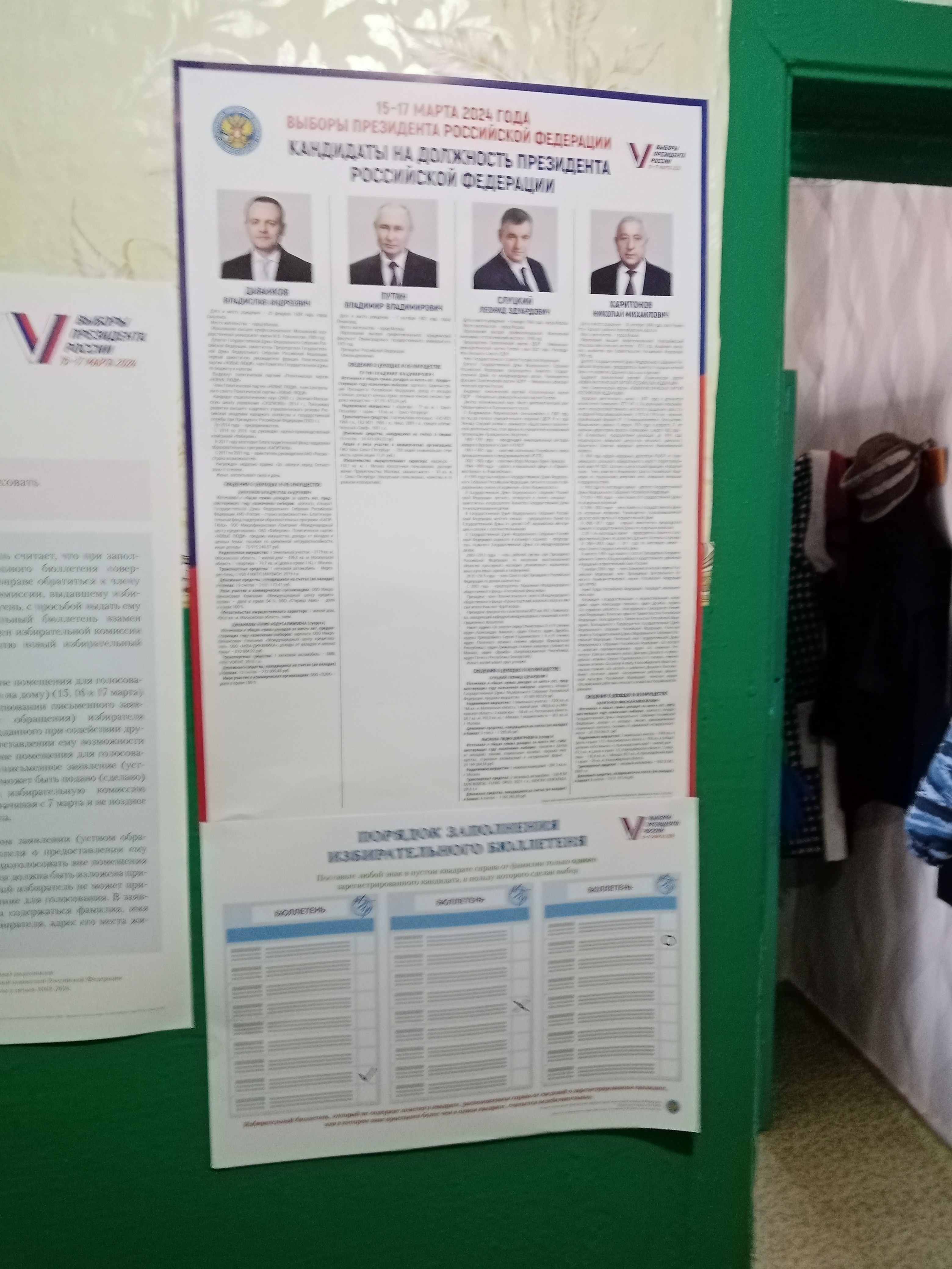 Сообщение наблюдателя — УИК №3115, Воронежская область