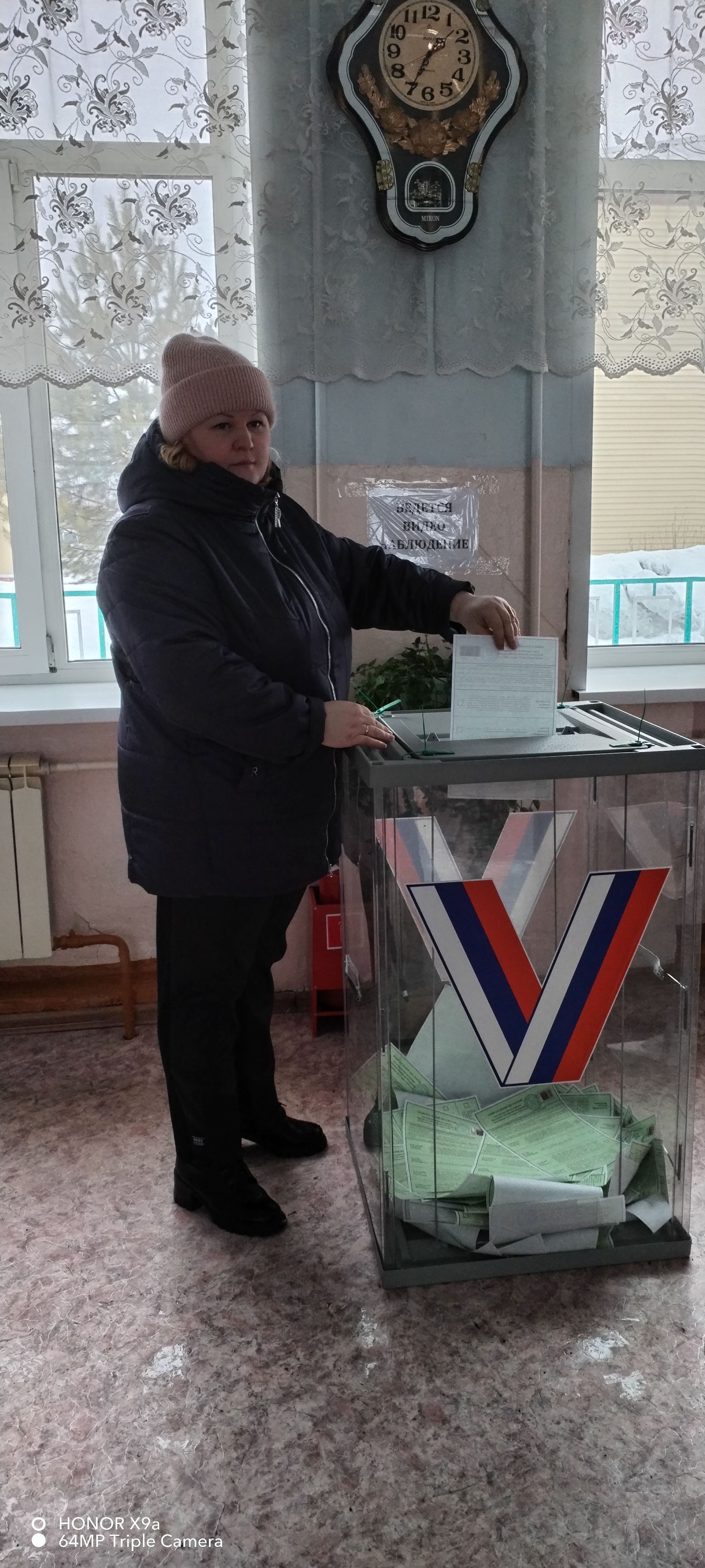 Сообщение наблюдателя — УИК №100, Белгородская область
