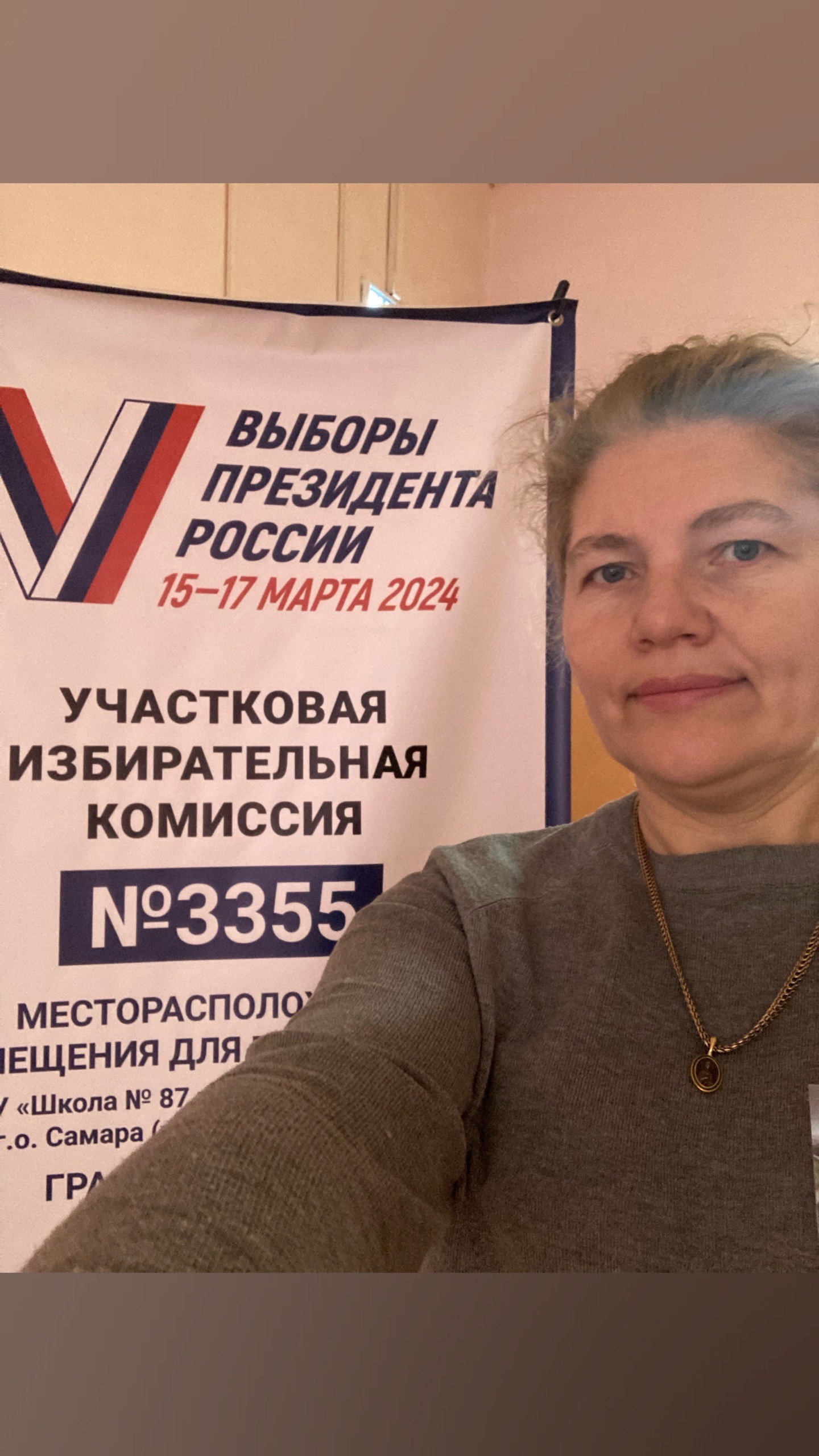 Сообщение наблюдателя — УИК №3355, Самарская область