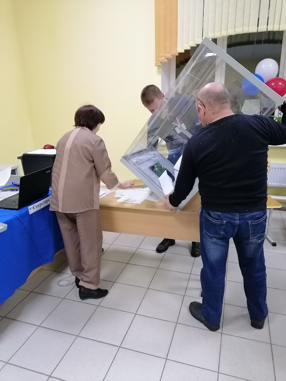 Сообщение наблюдателя — УИК №450, Республика Коми