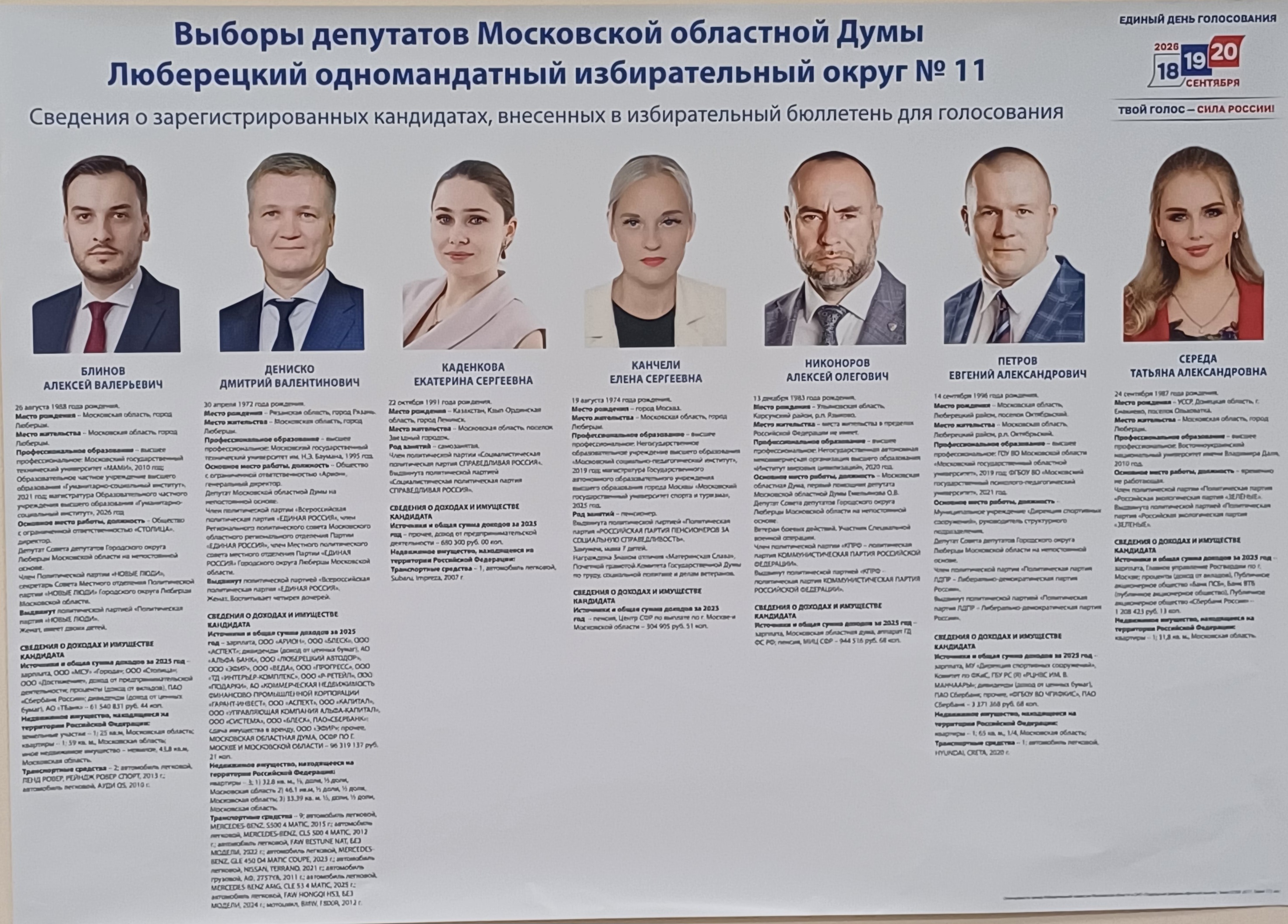 Сообщение — УИК №3848, Московская область