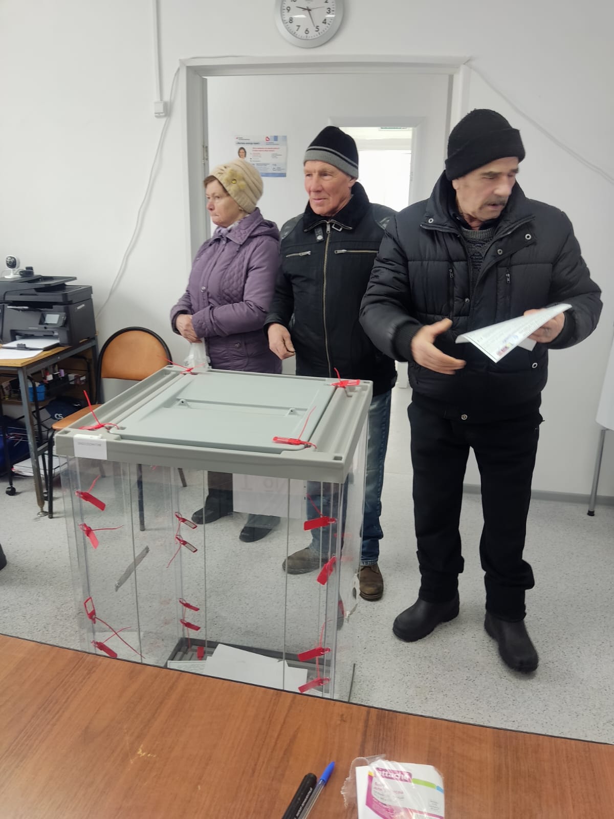 Сообщение наблюдателя — УИК №1414, Московская область
