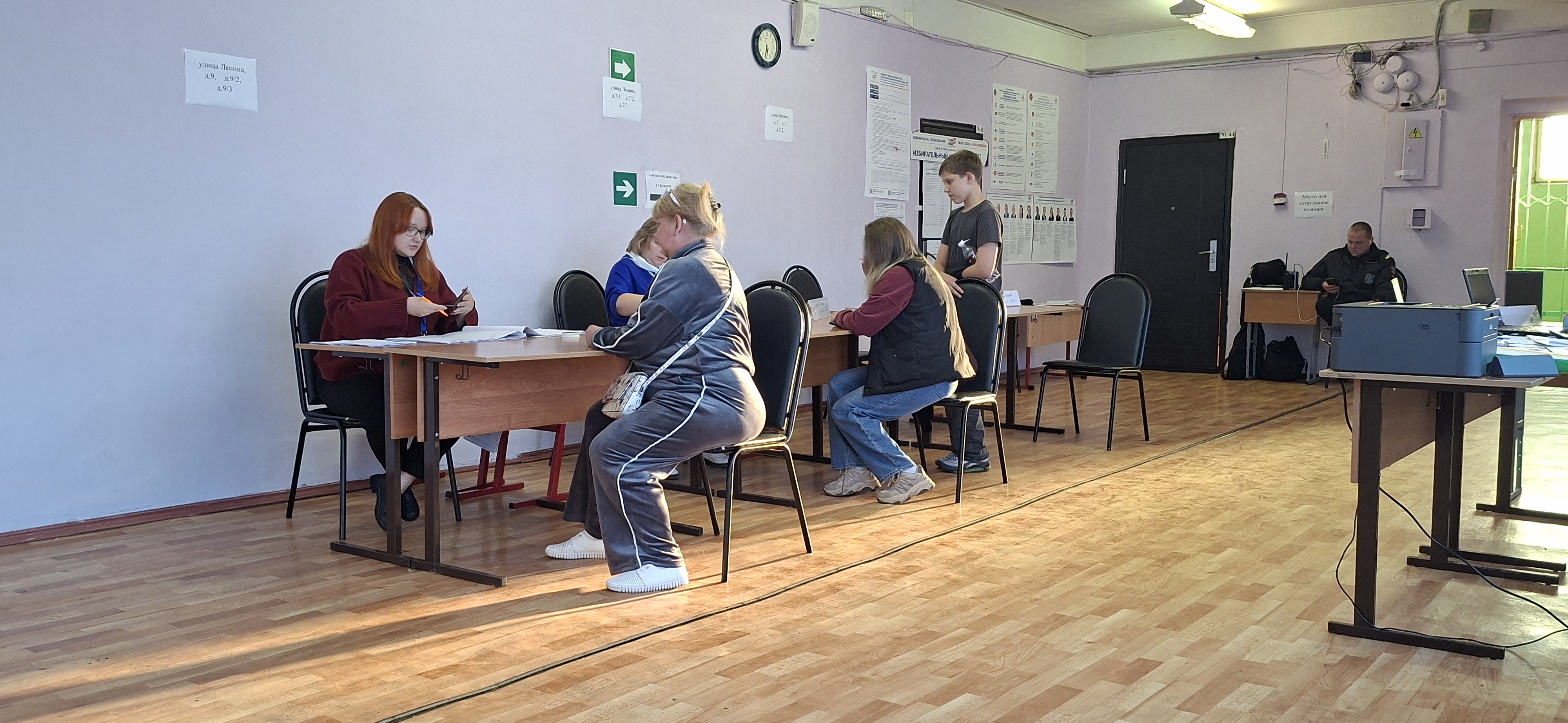 Сообщение — УИК №797, Московская область