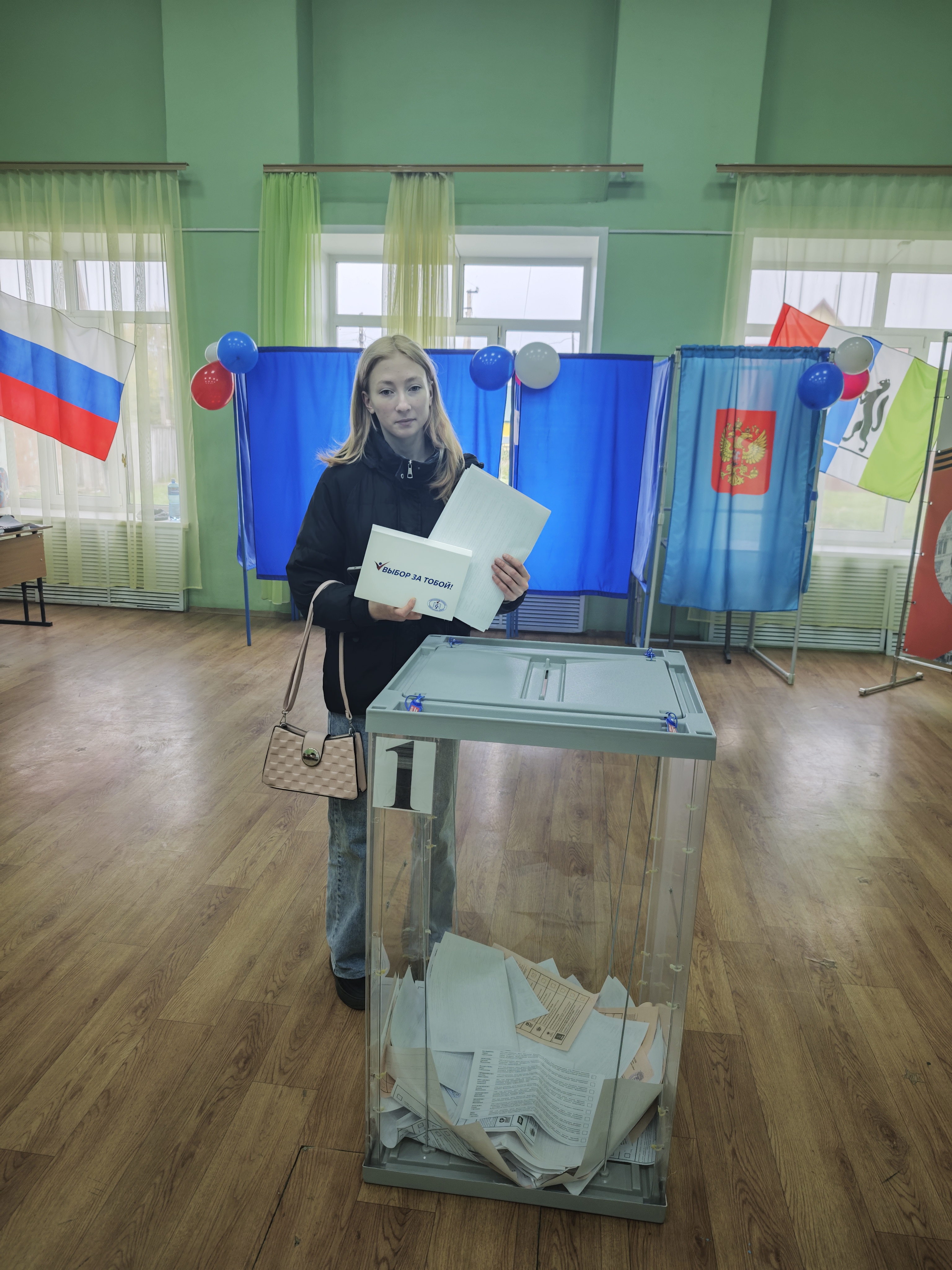 Сообщение наблюдателя — УИК №586, Новосибирская область