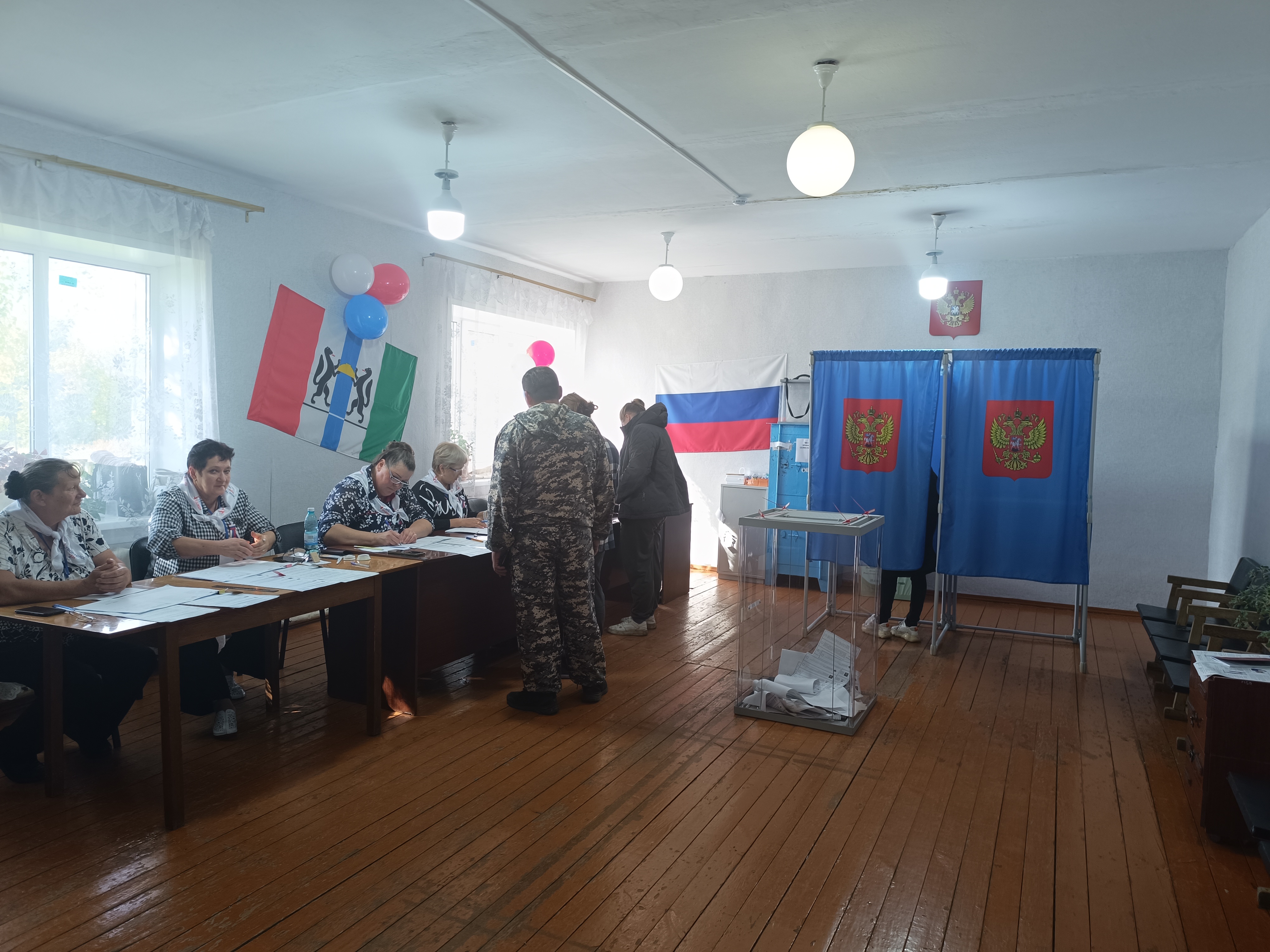 Сообщение — УИК №124, Новосибирская область