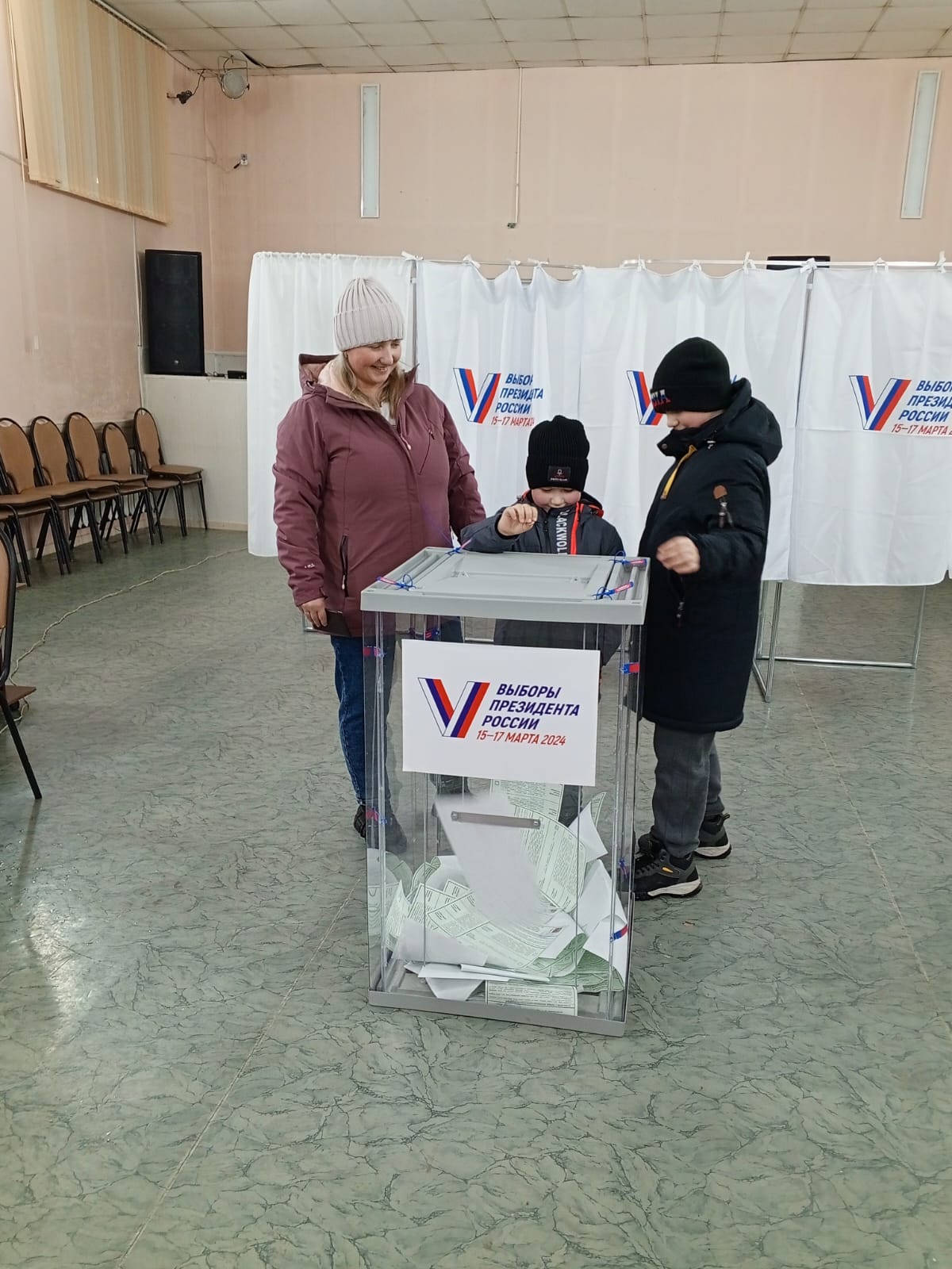 Сообщение наблюдателя — УИК №103, Красноярский край