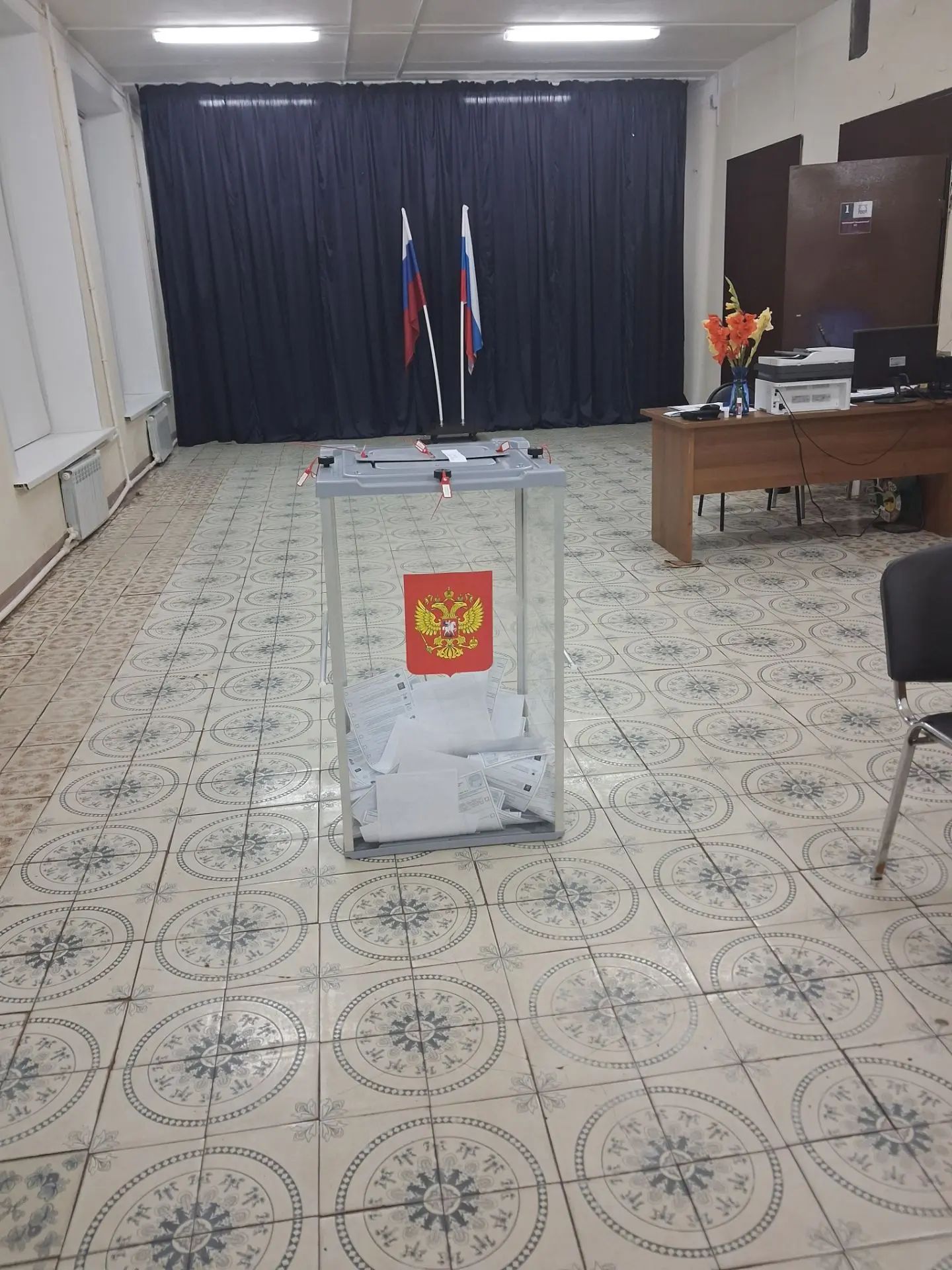 Сообщение — УИК №2837, Московская область