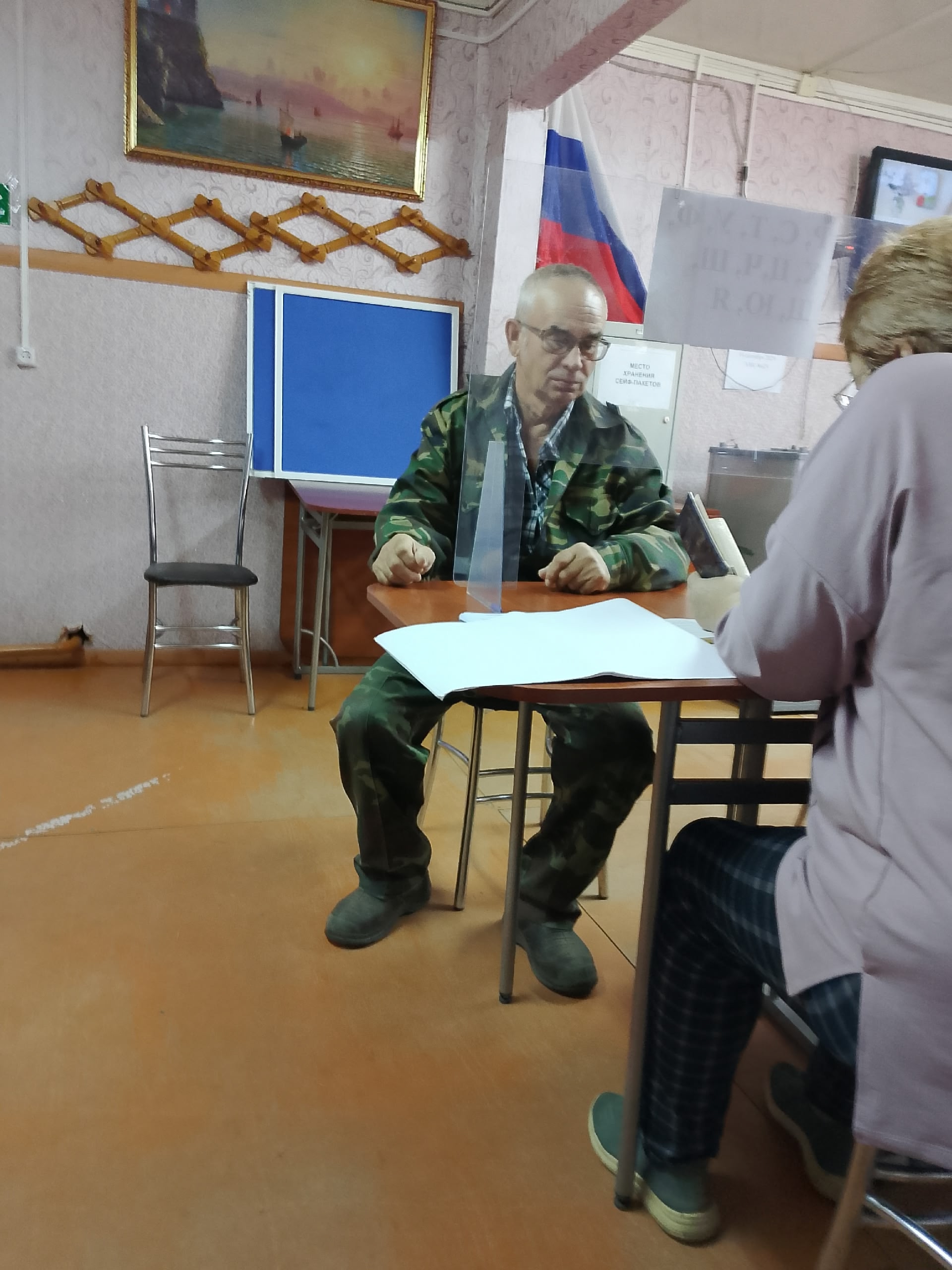 Сообщение наблюдателя — УИК №629, Архангельская область