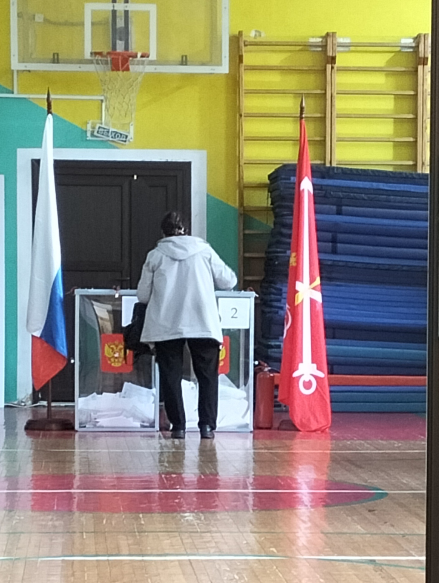 Сообщение — УИК №1657, Санкт-Петербург