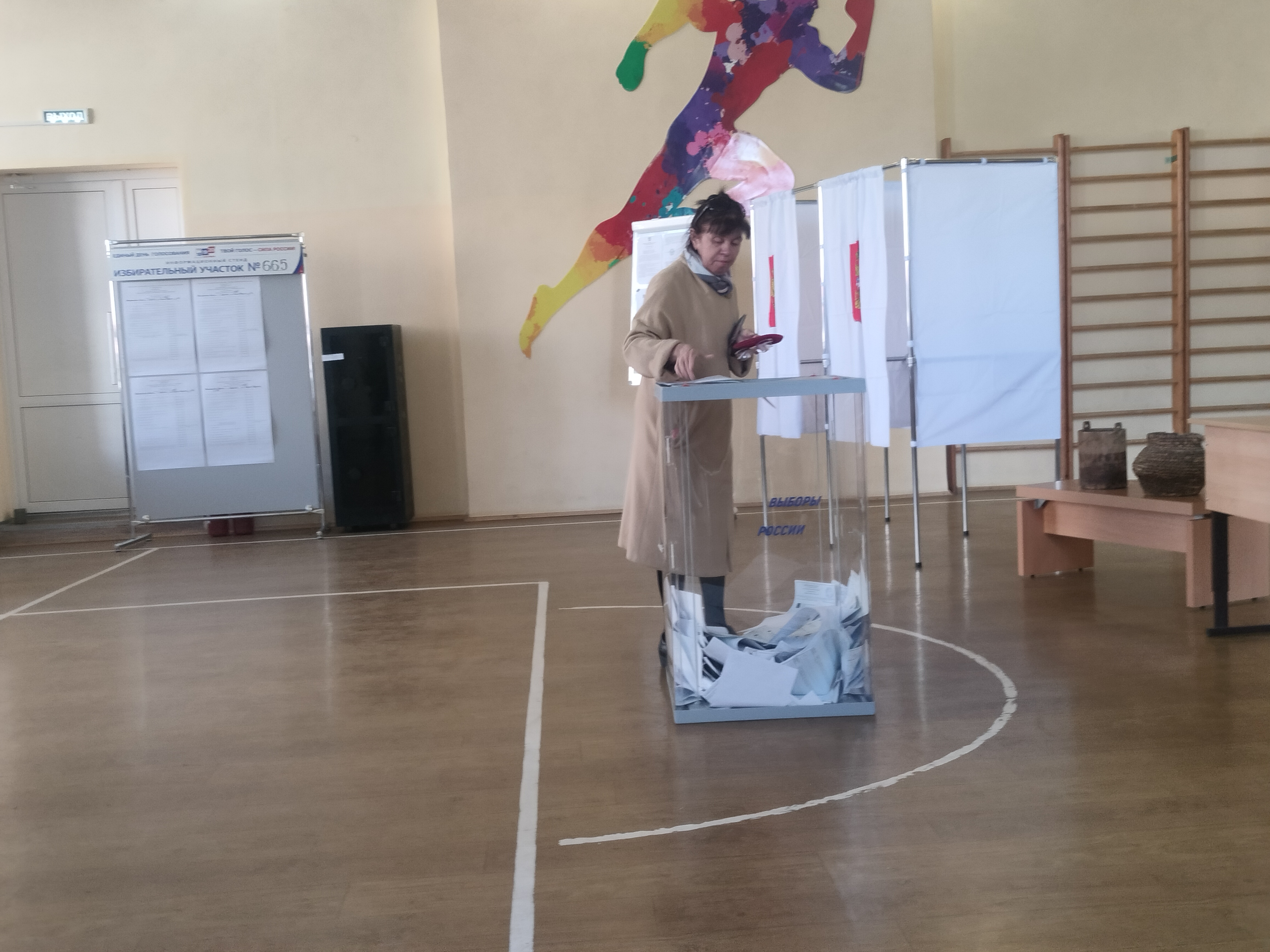 Сообщение — УИК №665, Московская область