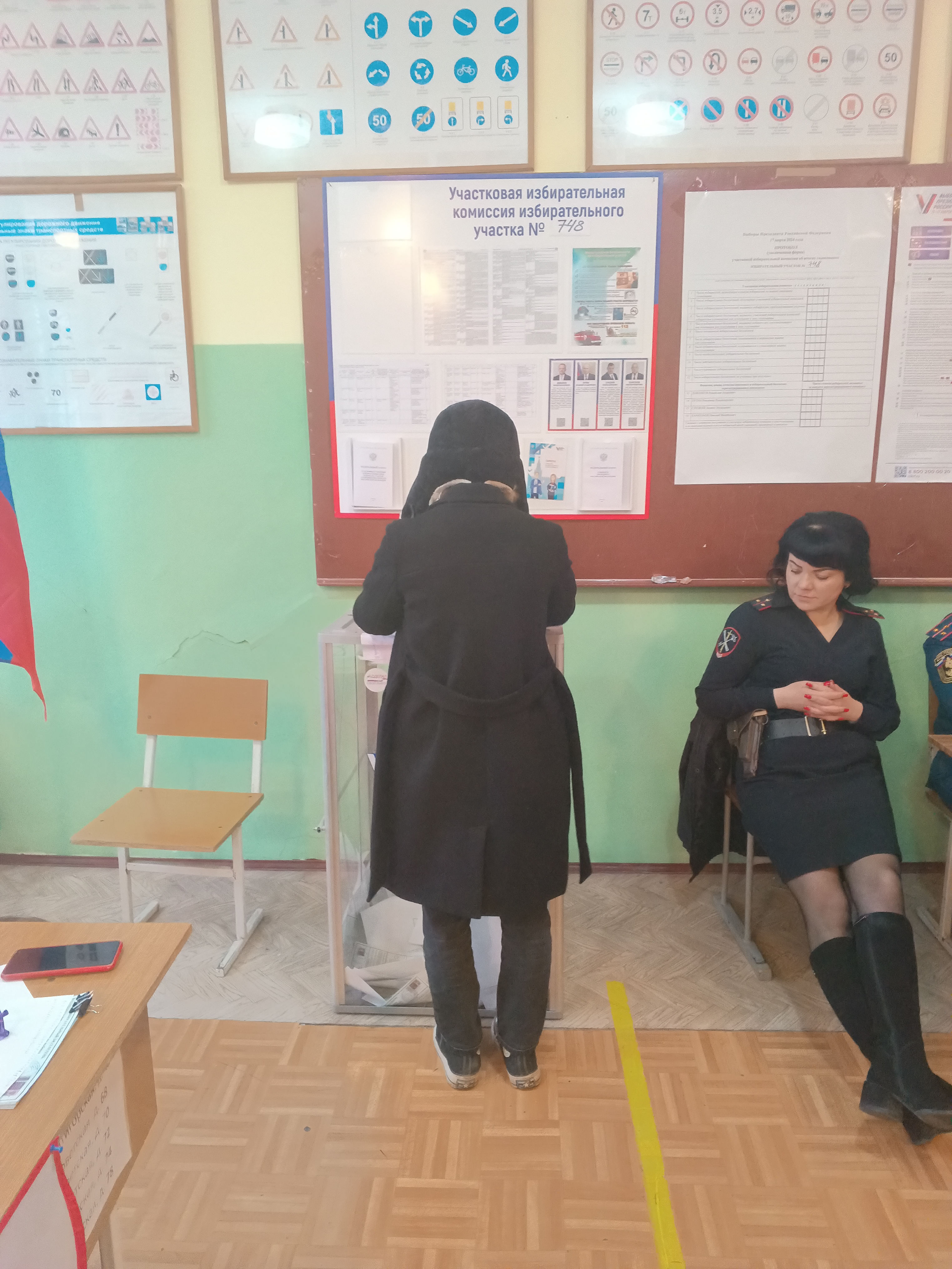 Сообщение наблюдателя — УИК №748, Ставропольский край