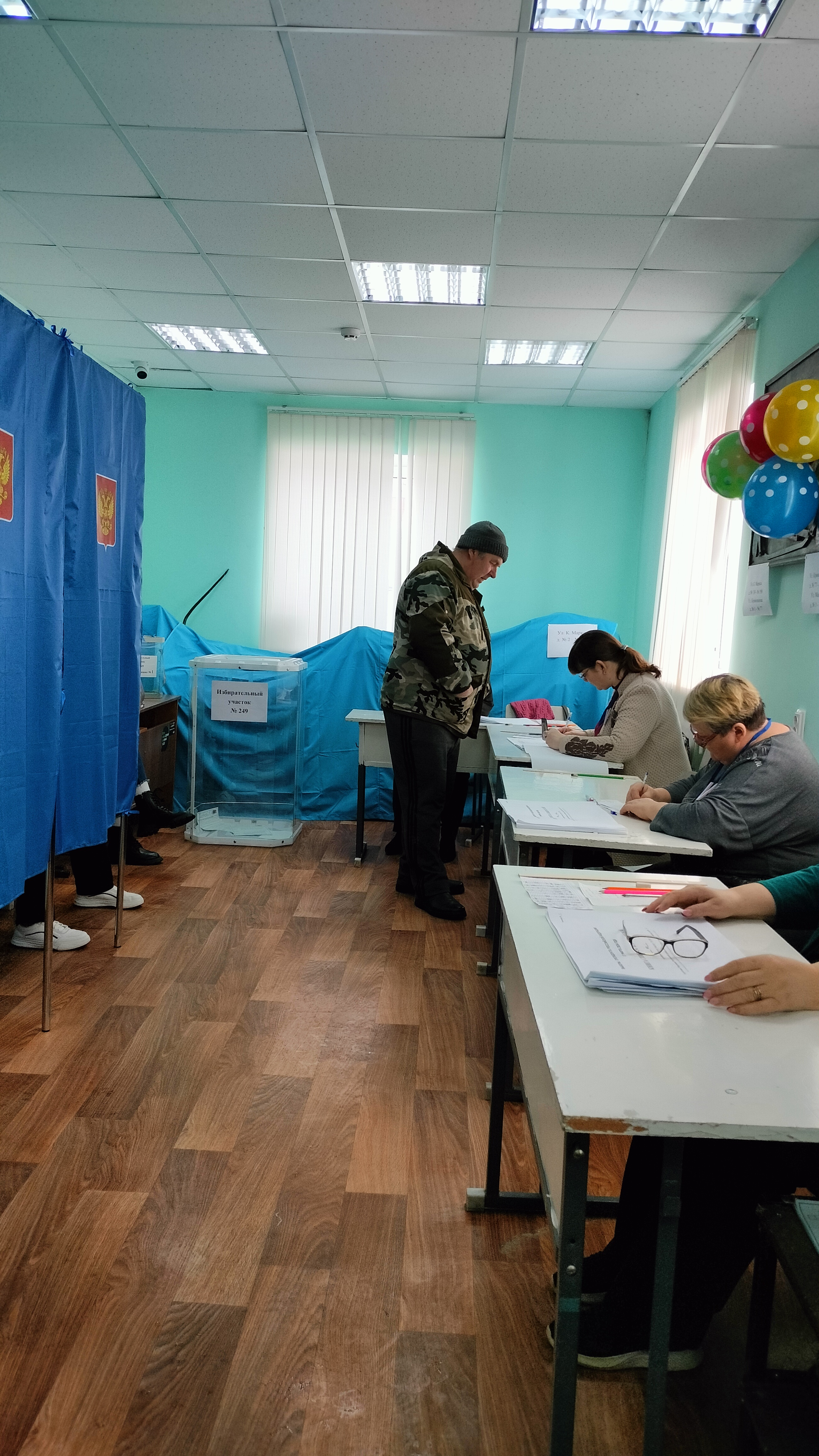 Сообщение наблюдателя — УИК №249, Республика Мордовия