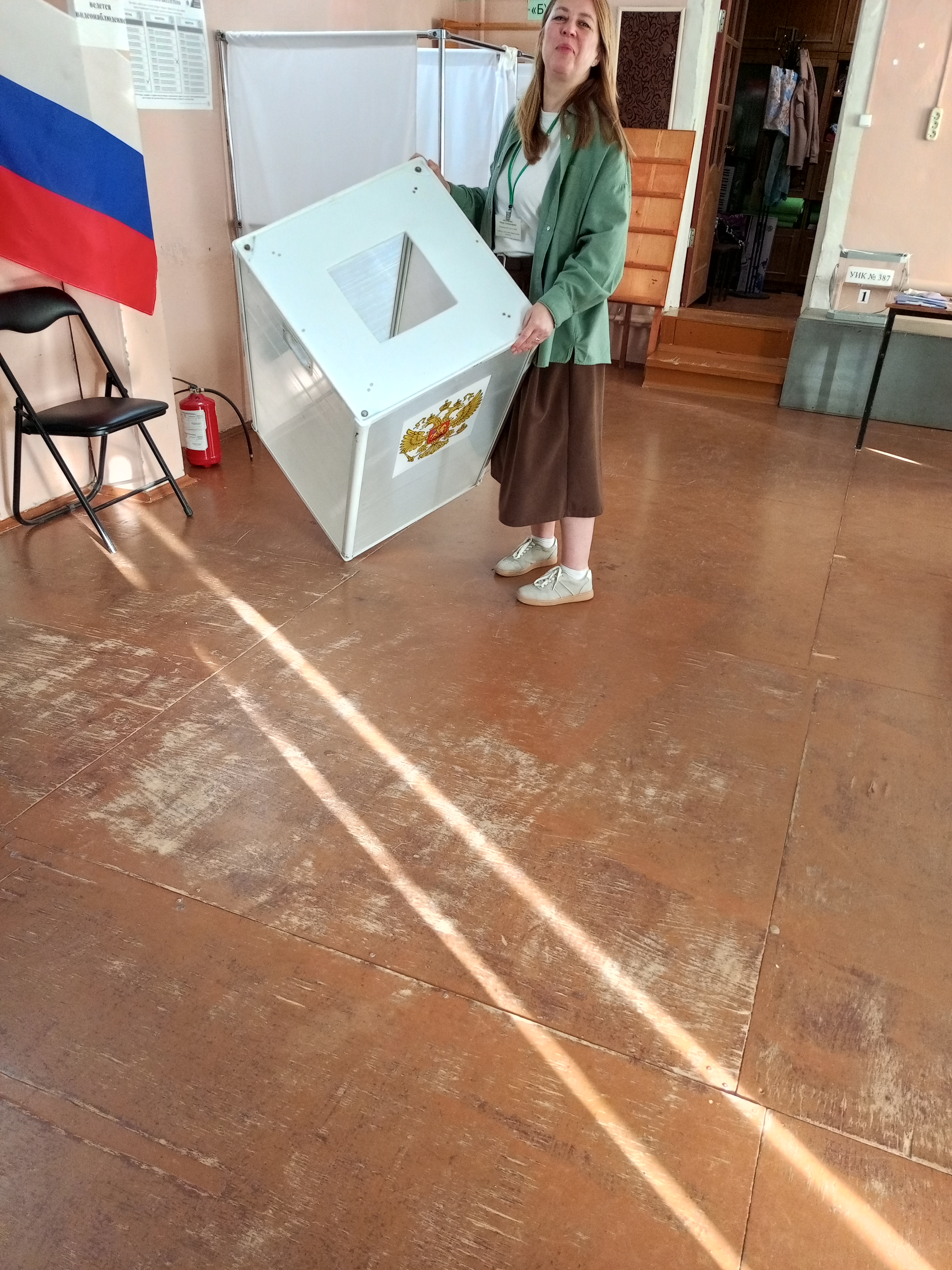 Сообщение наблюдателя — УИК №387, Владимирская область
