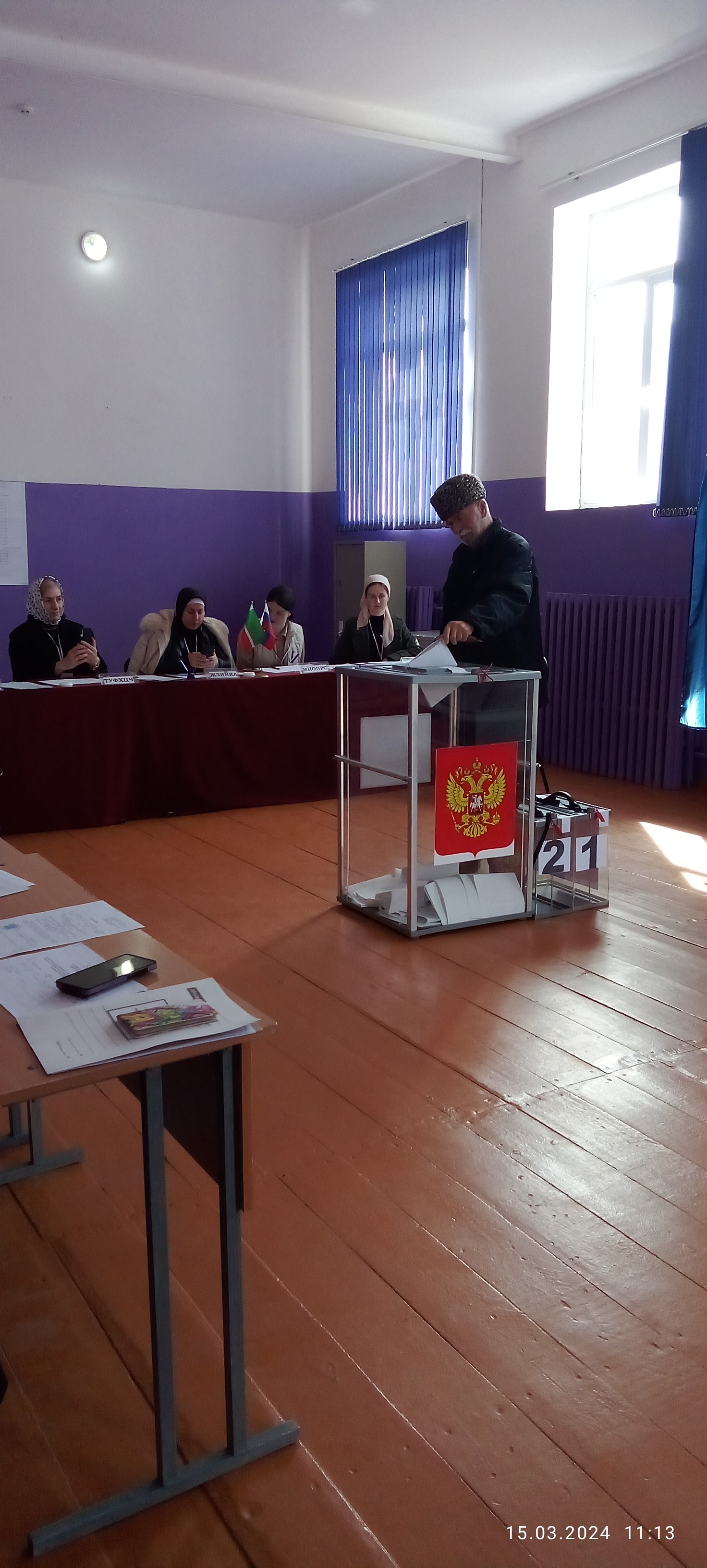 Сообщение наблюдателя — УИК №148, Чеченская Республика