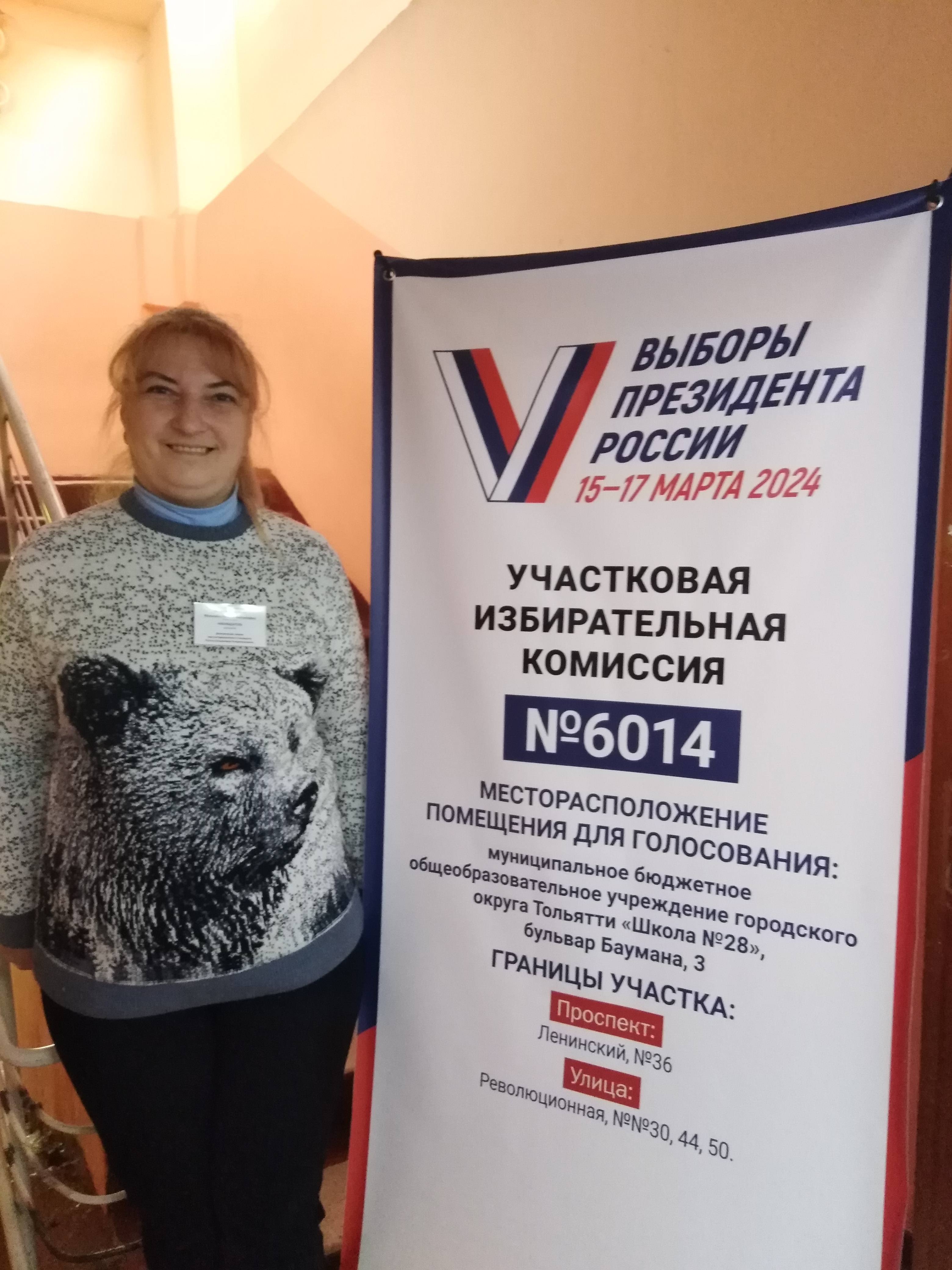 Сообщение наблюдателя — УИК №6014, Самарская область