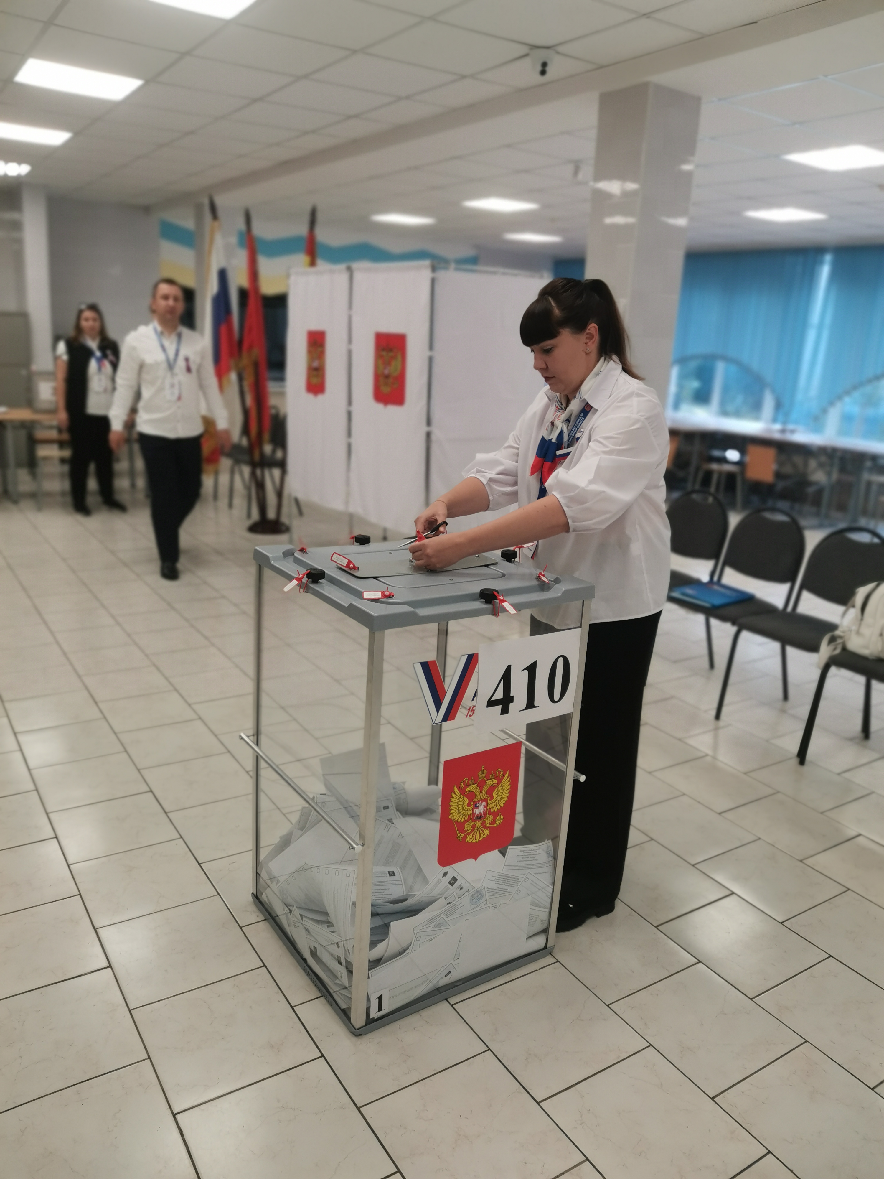 Сообщение — УИК №410, Московская область