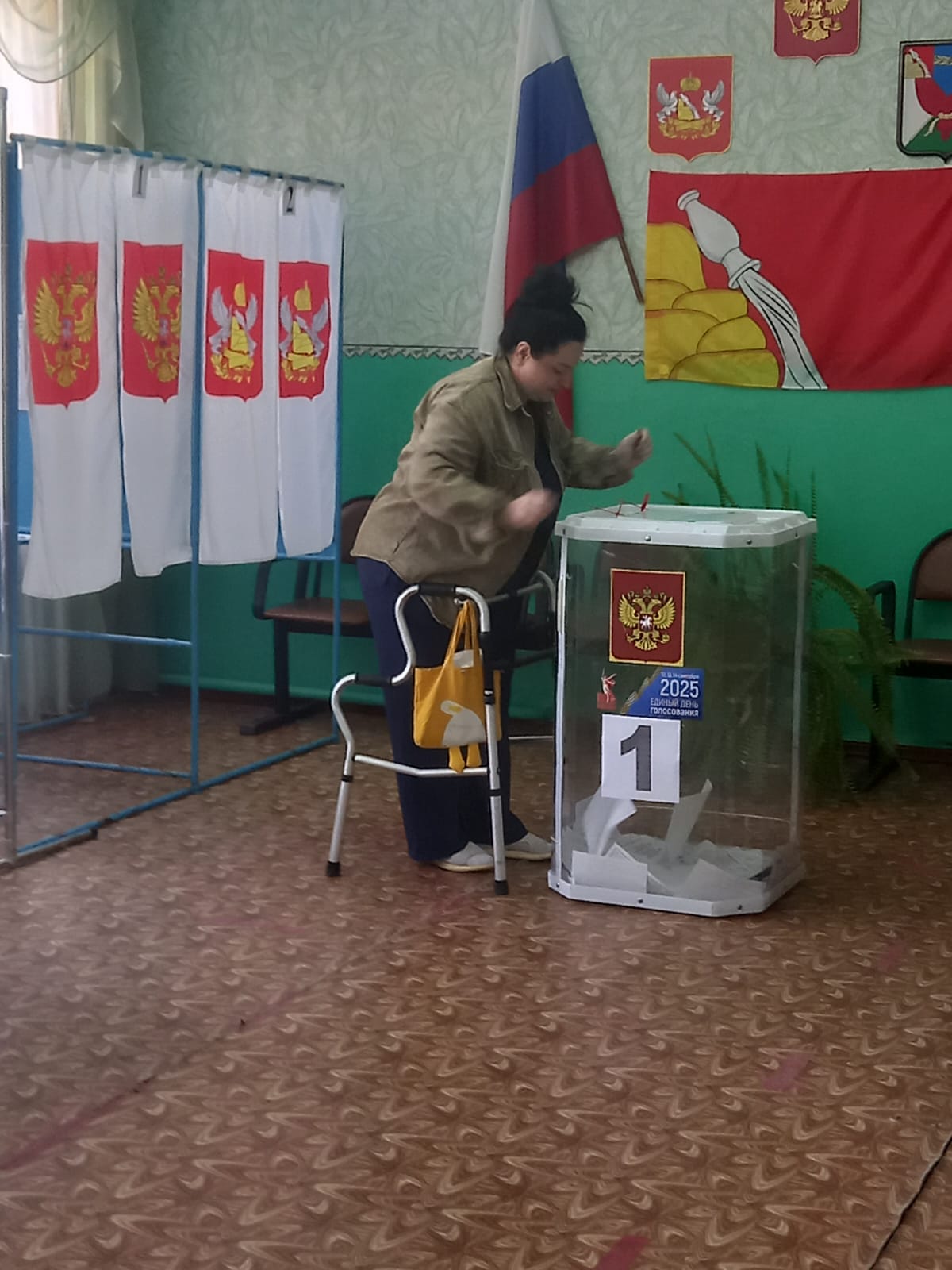 Сообщение наблюдателя — УИК №608, Воронежская область