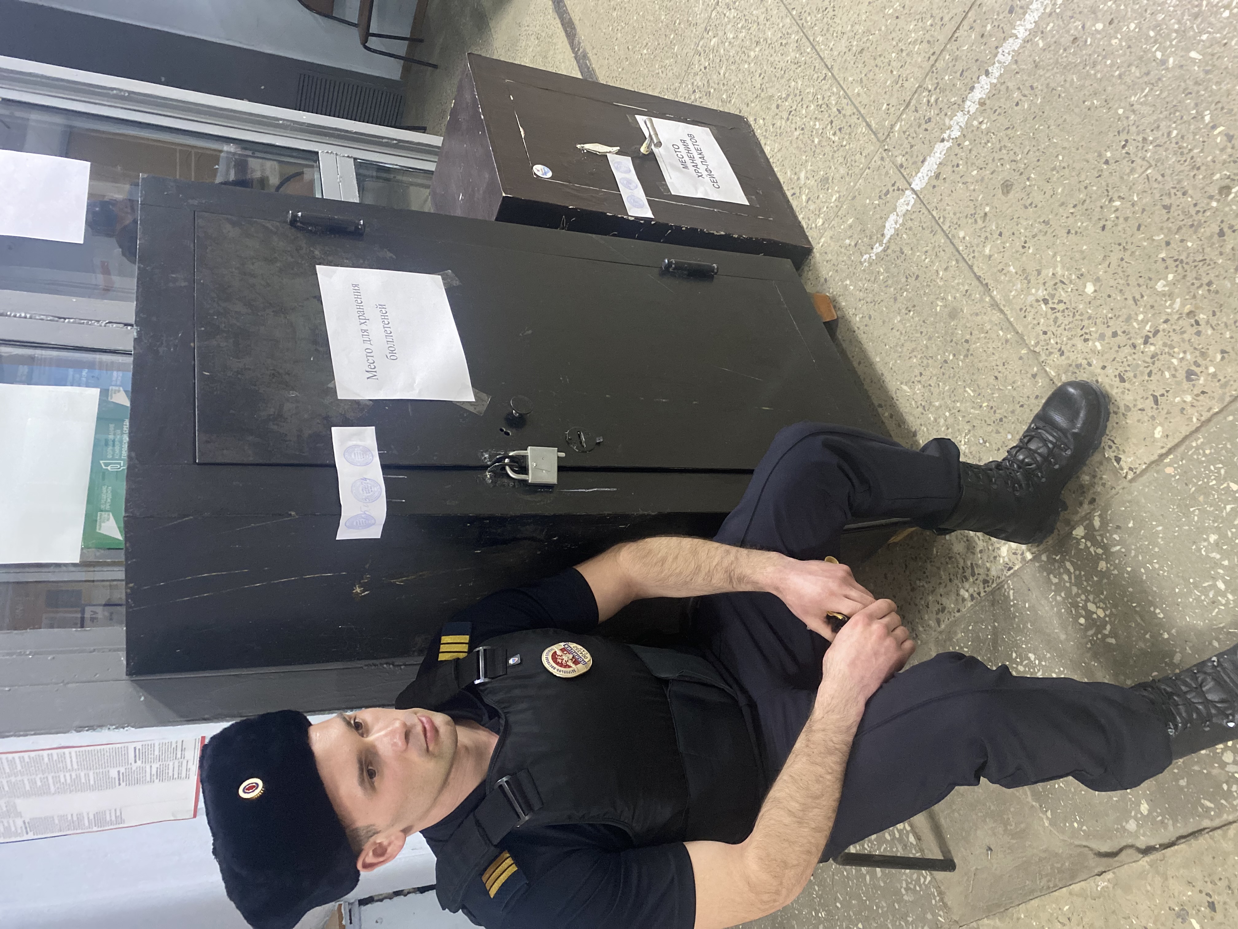 Сообщение наблюдателя — УИК №982, Саратовская область