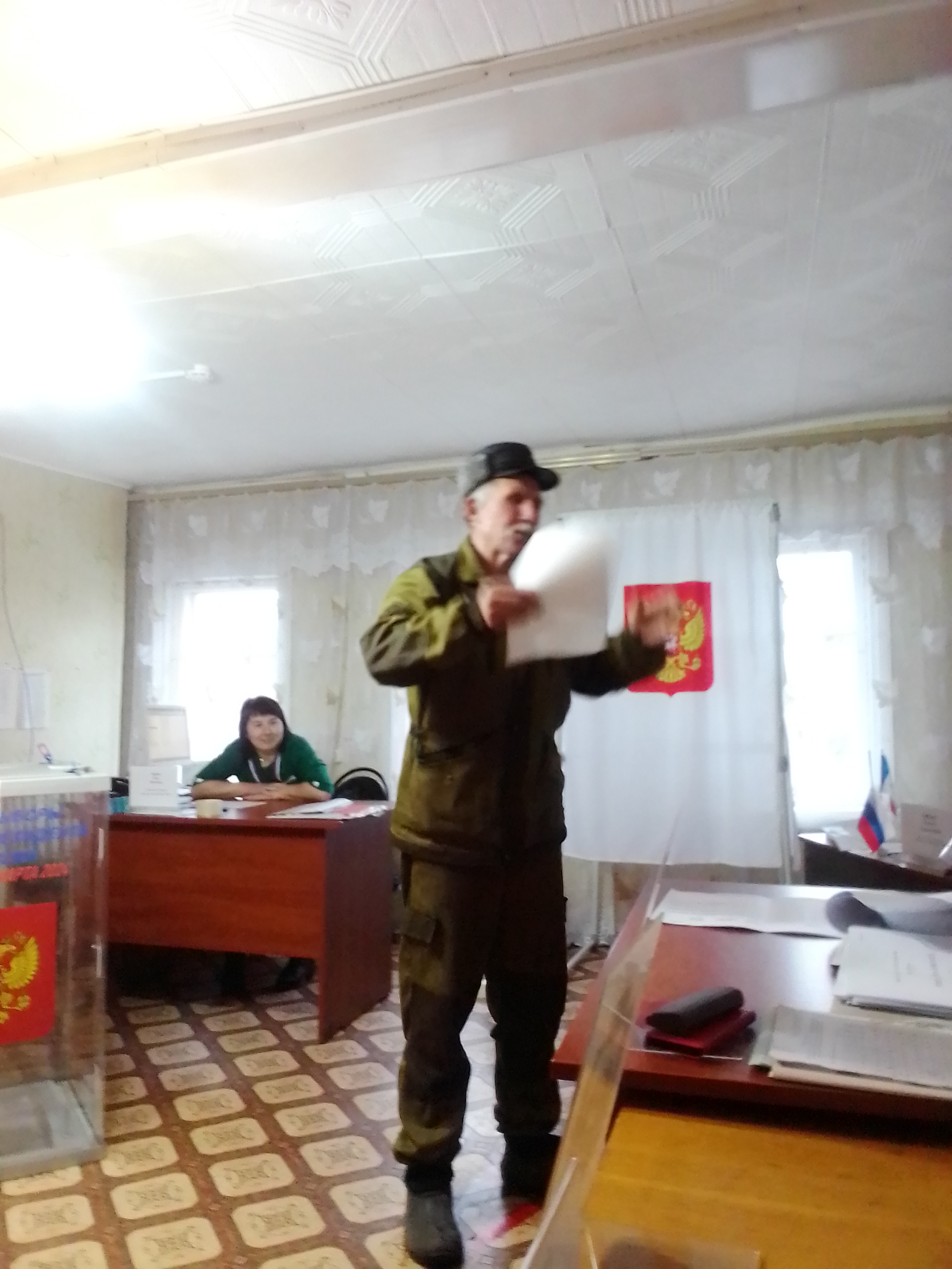 Сообщение наблюдателя — УИК №503, Новгородская область