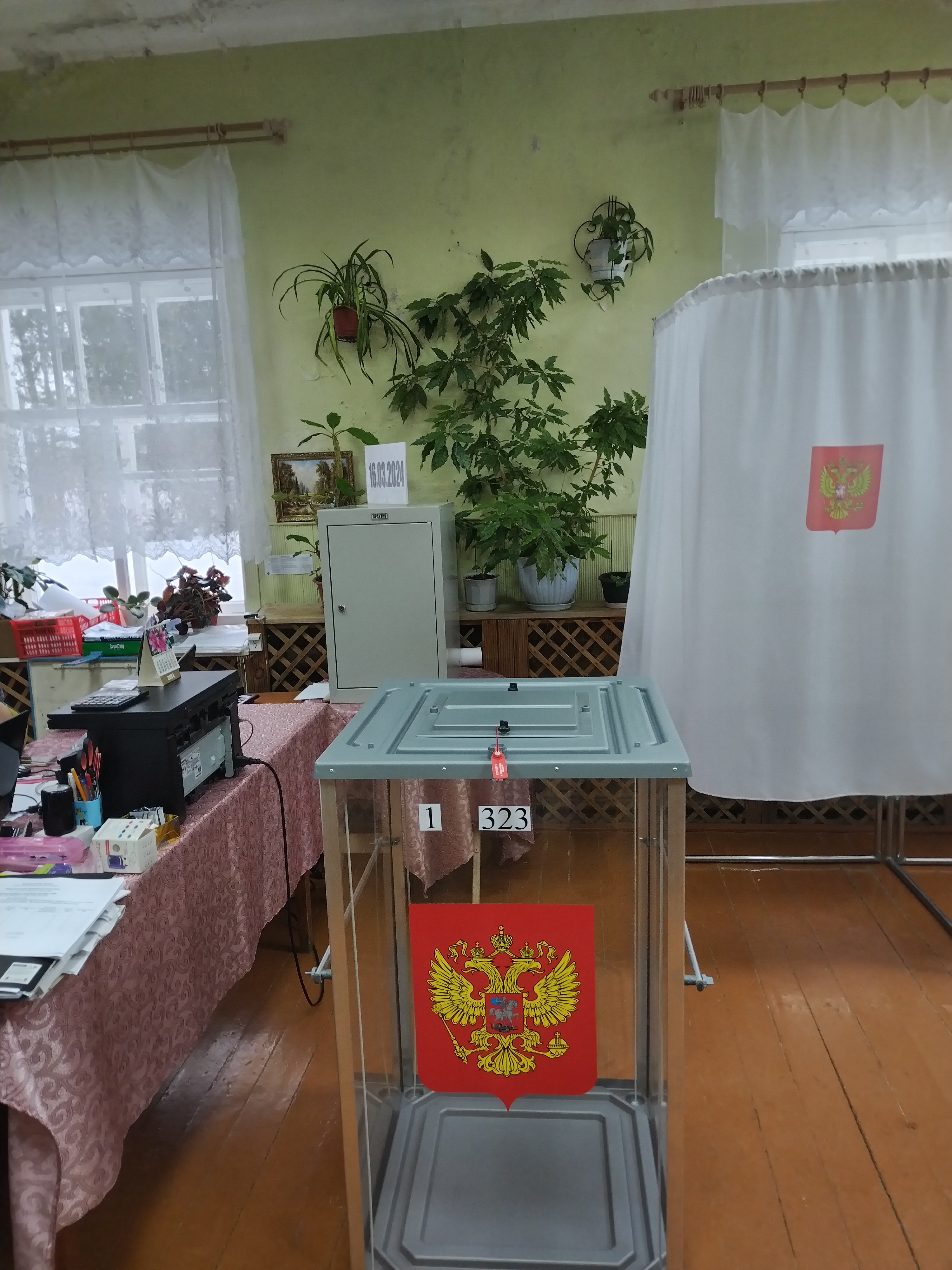 Сообщение наблюдателя — УИК №323, Архангельская область