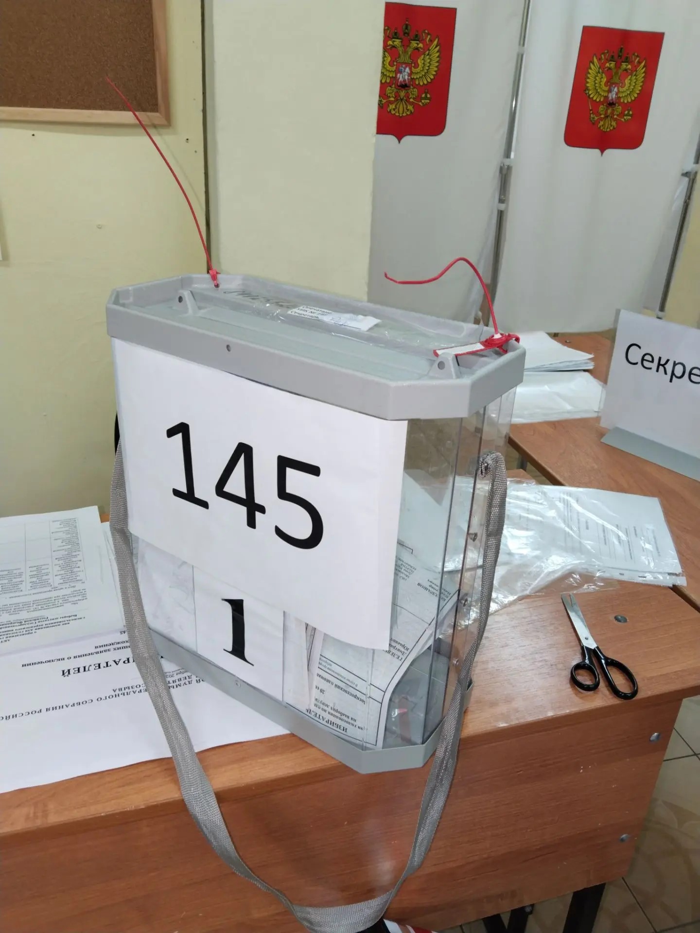 Сообщение — УИК №145, Московская область