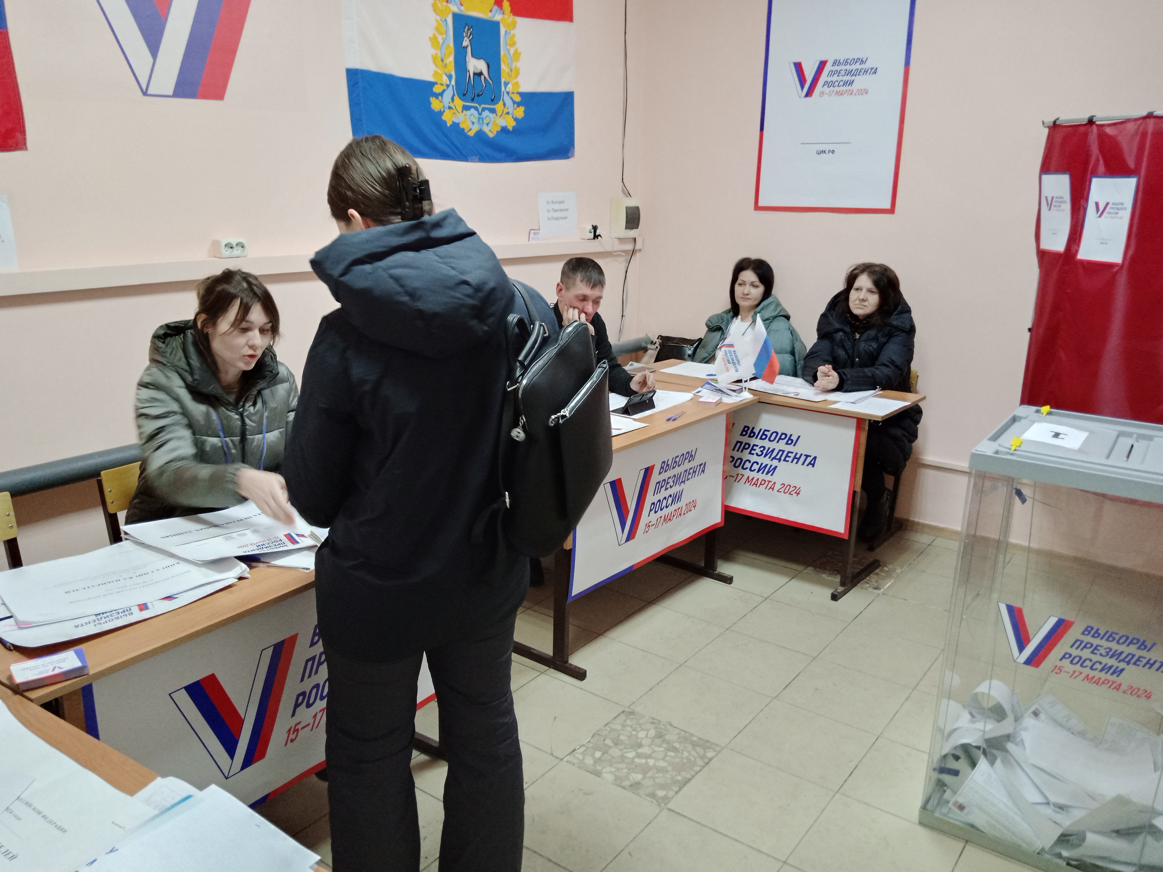 Сообщение наблюдателя — УИК №2814, Самарская область