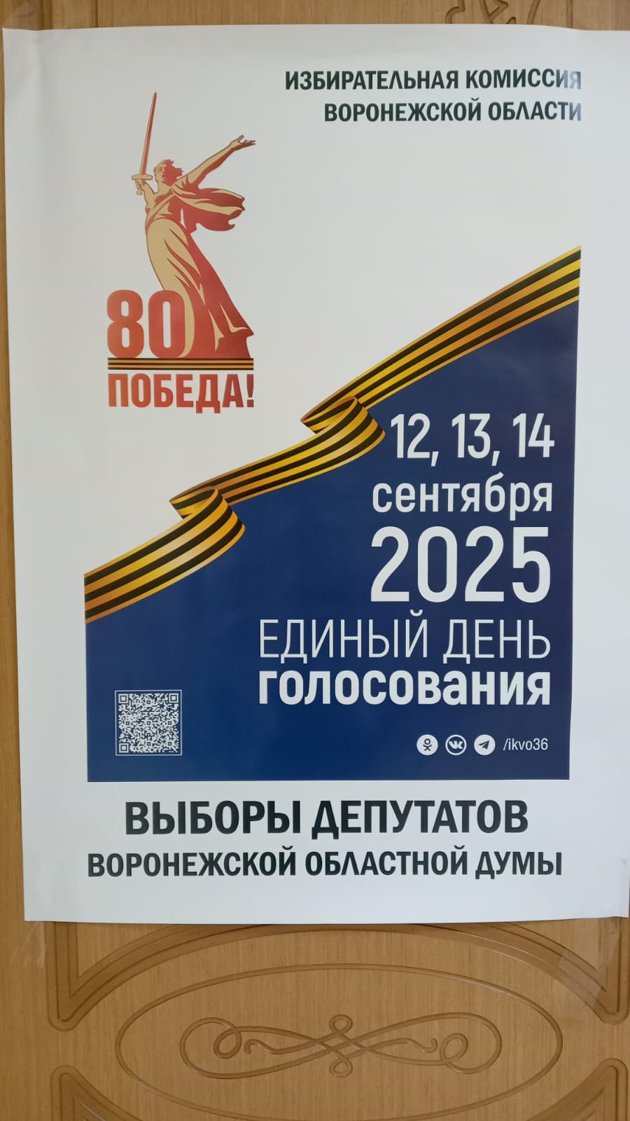 Сообщение наблюдателя — УИК №2508, Воронежская область