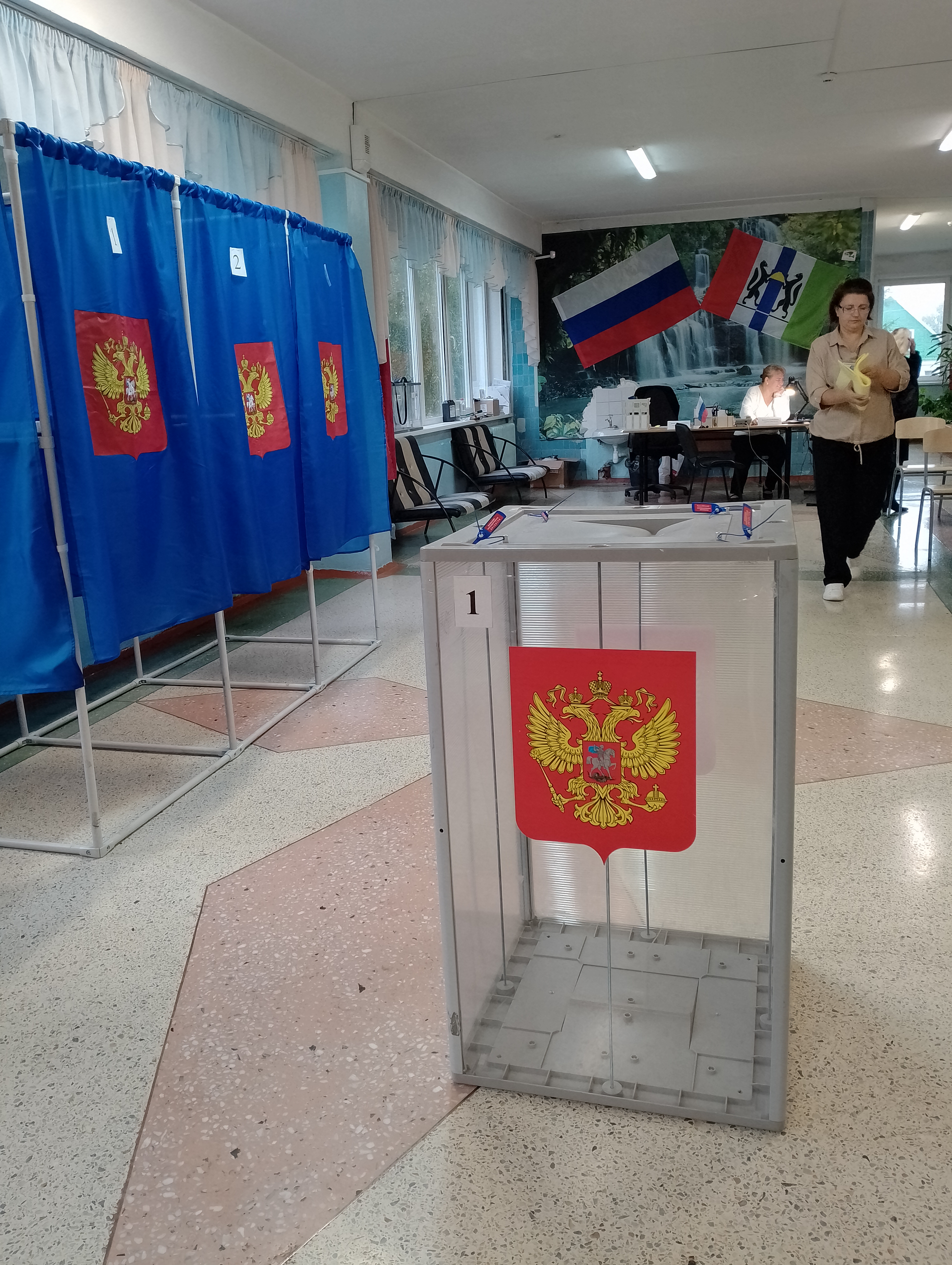 Сообщение наблюдателя — УИК №1348, Новосибирская область