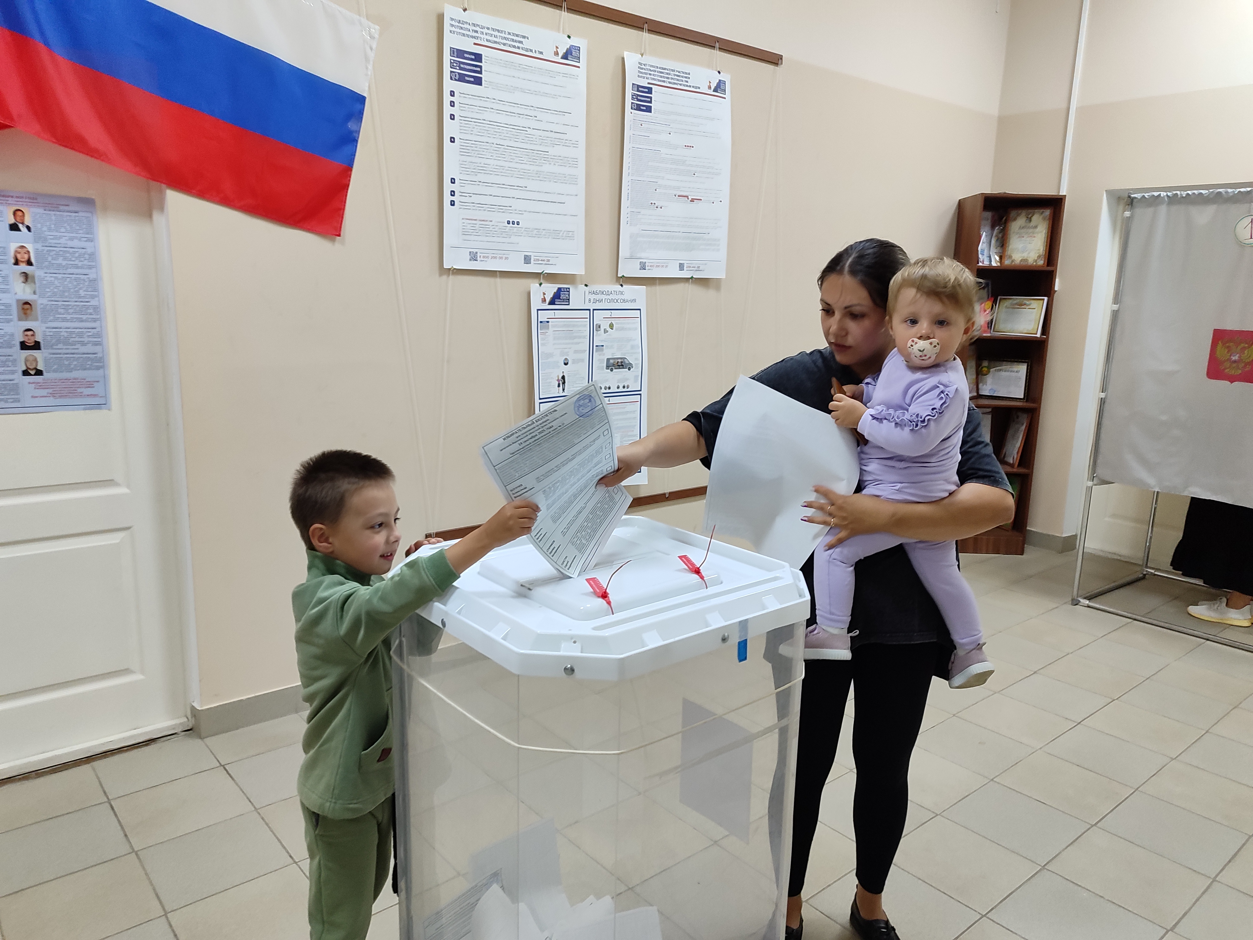 Сообщение наблюдателя — УИК №3464, Воронежская область