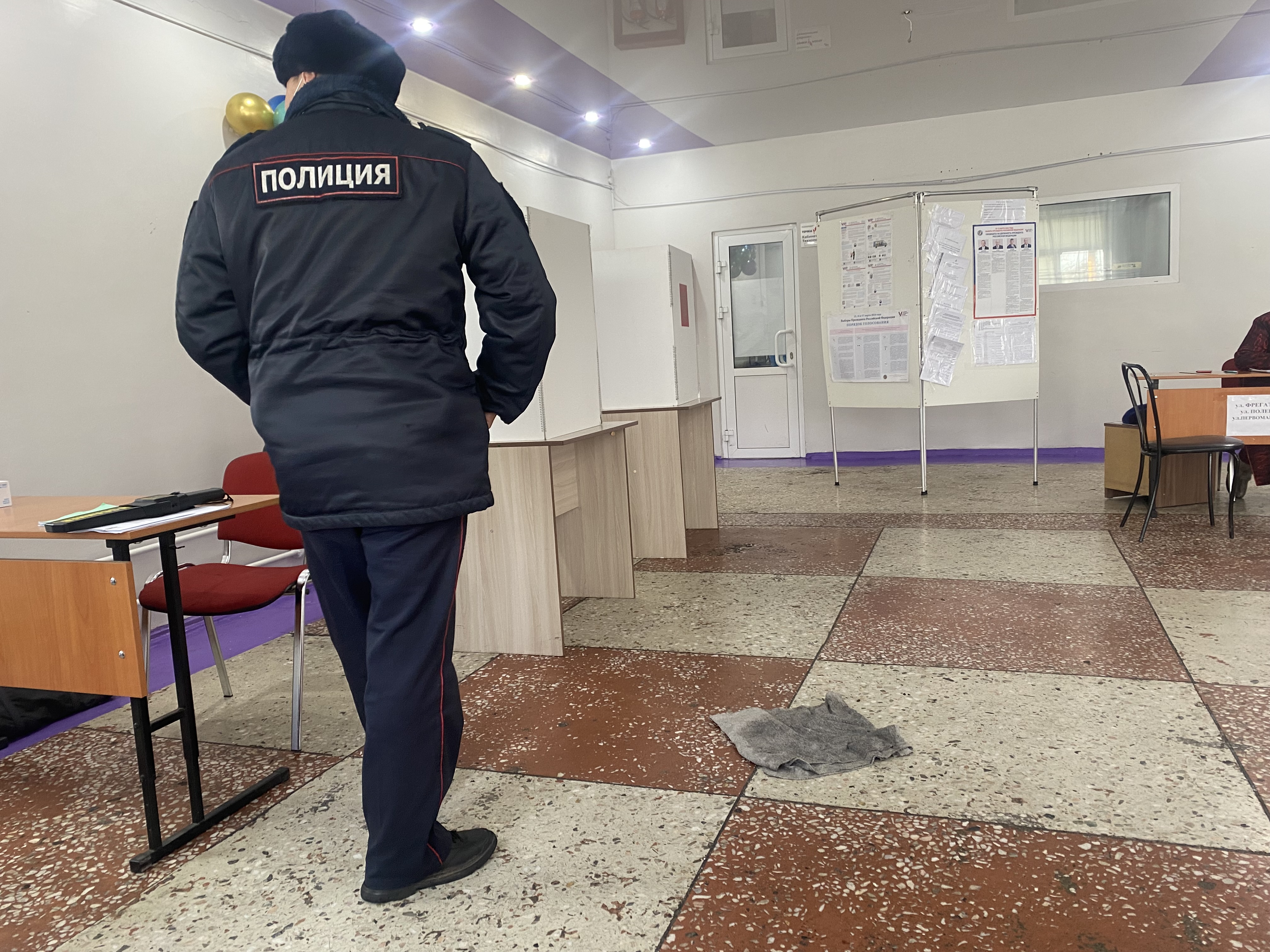 Сообщение наблюдателя — УИК №102, Республика Тыва