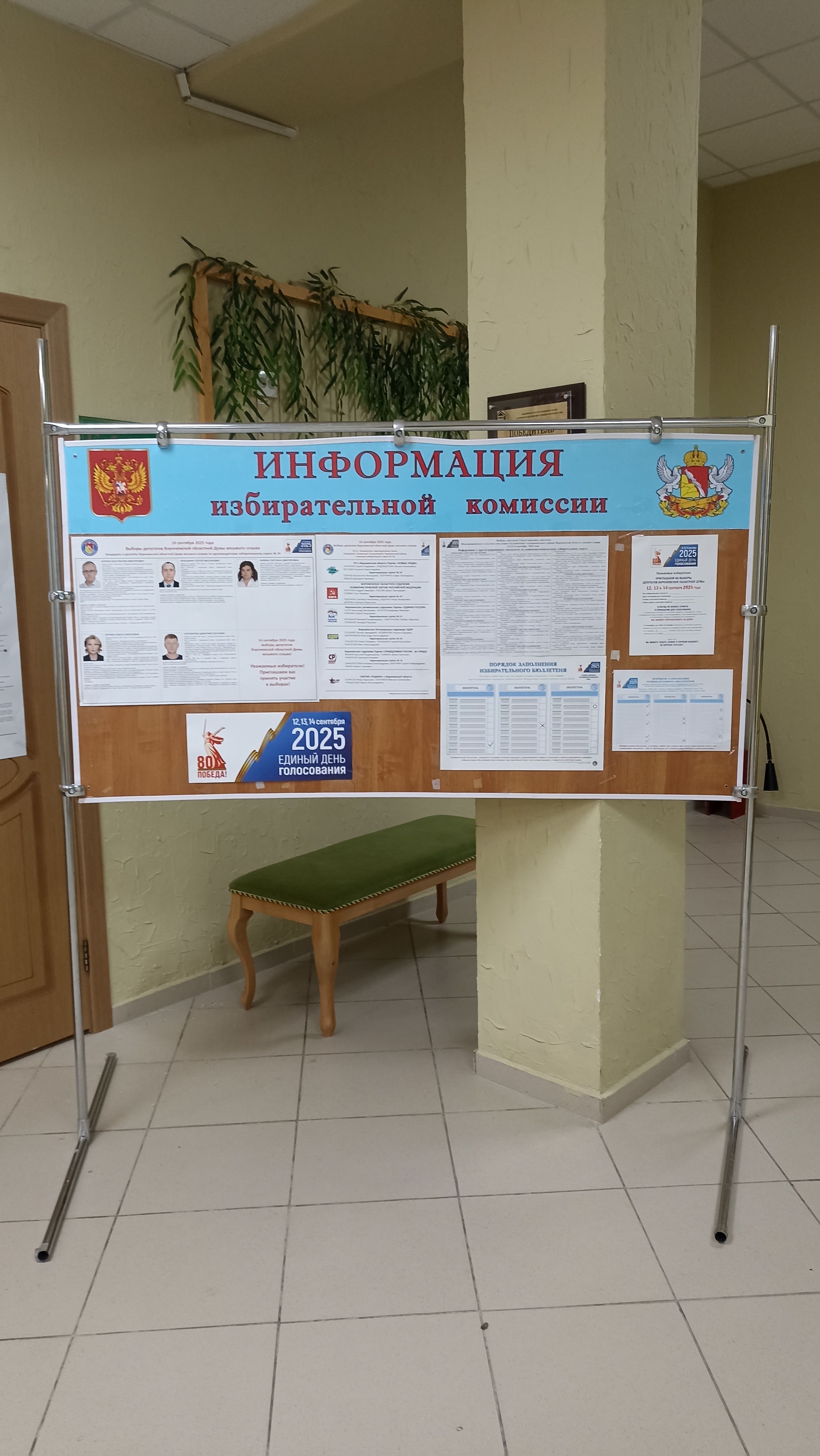 Сообщение наблюдателя — УИК №2508, Воронежская область