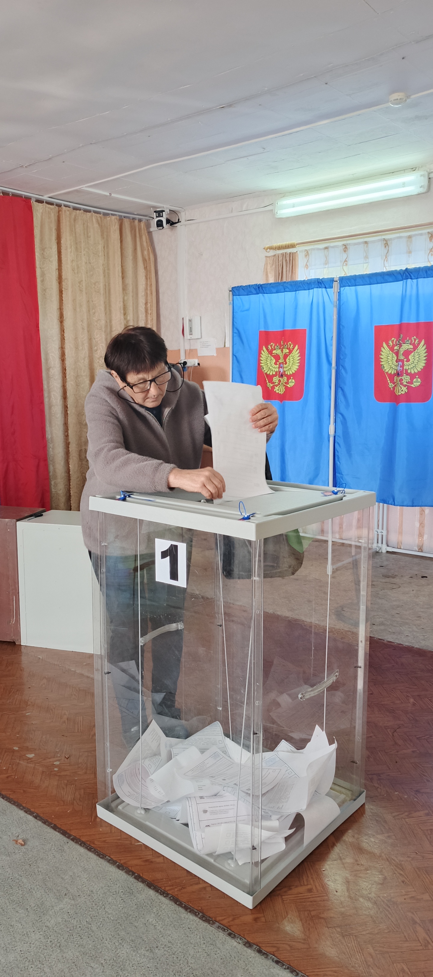 Сообщение наблюдателя — УИК №1313, Новосибирская область