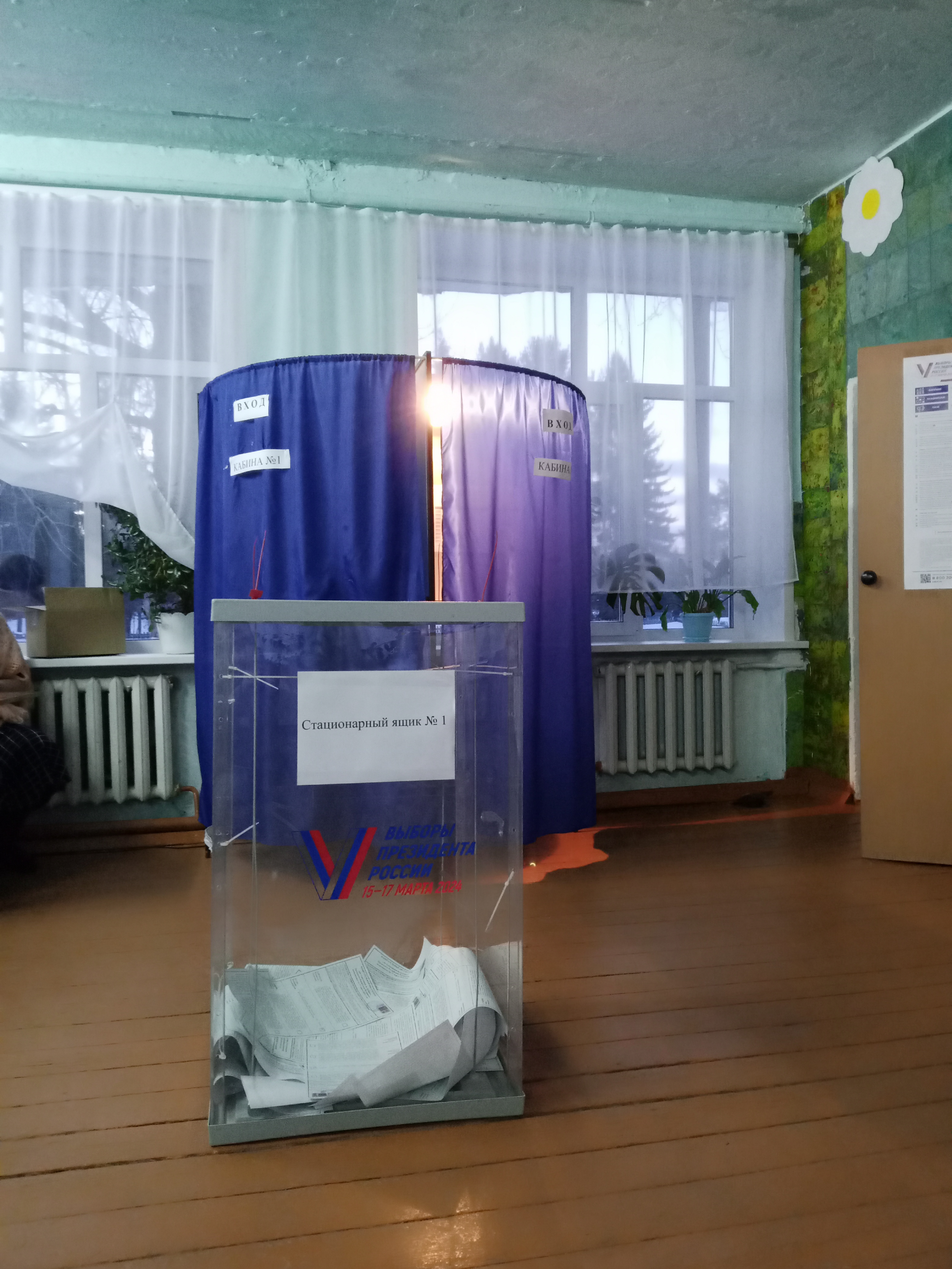 Сообщение наблюдателя — УИК №1575, Омская область