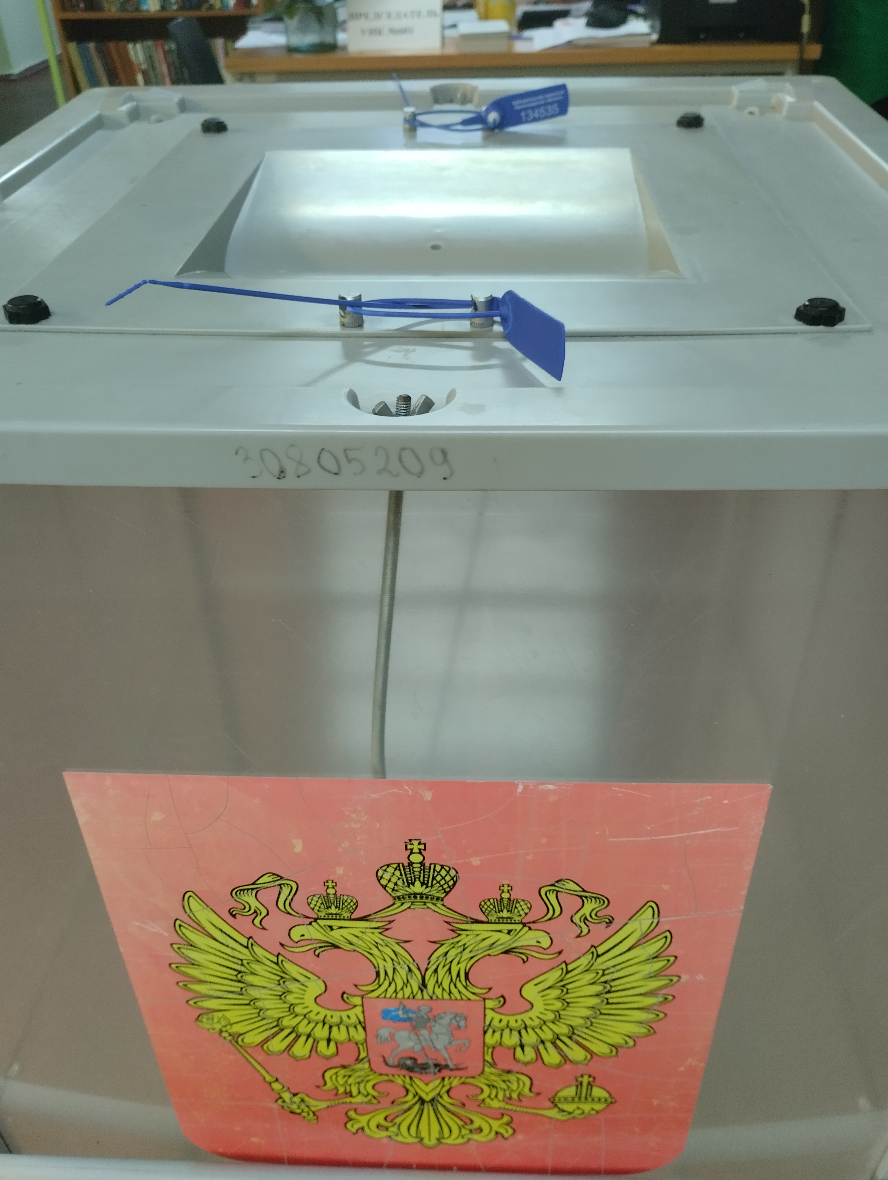 Сообщение — УИК №601, Ленинградская область