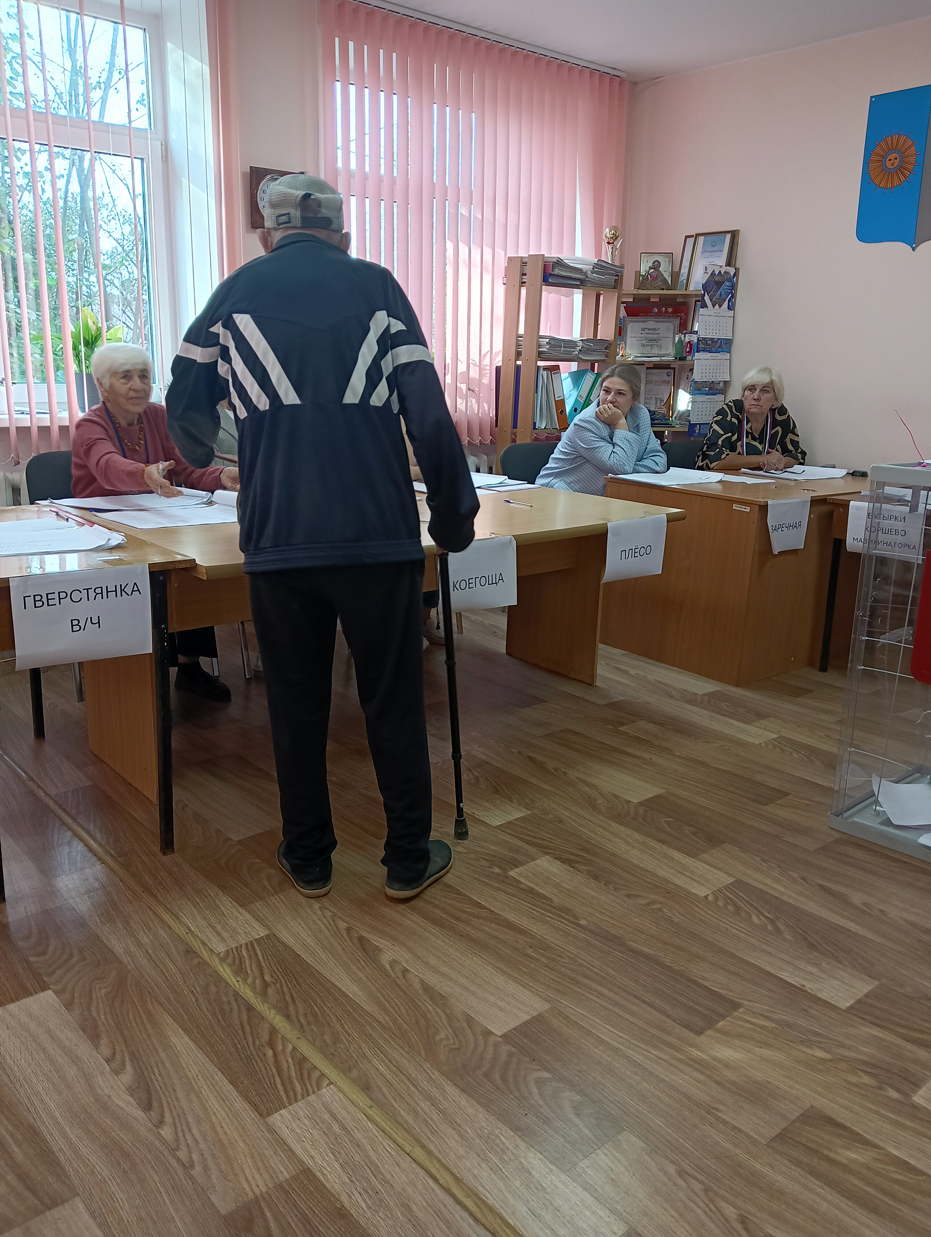 Сообщение наблюдателя — УИК №250, Новгородская область