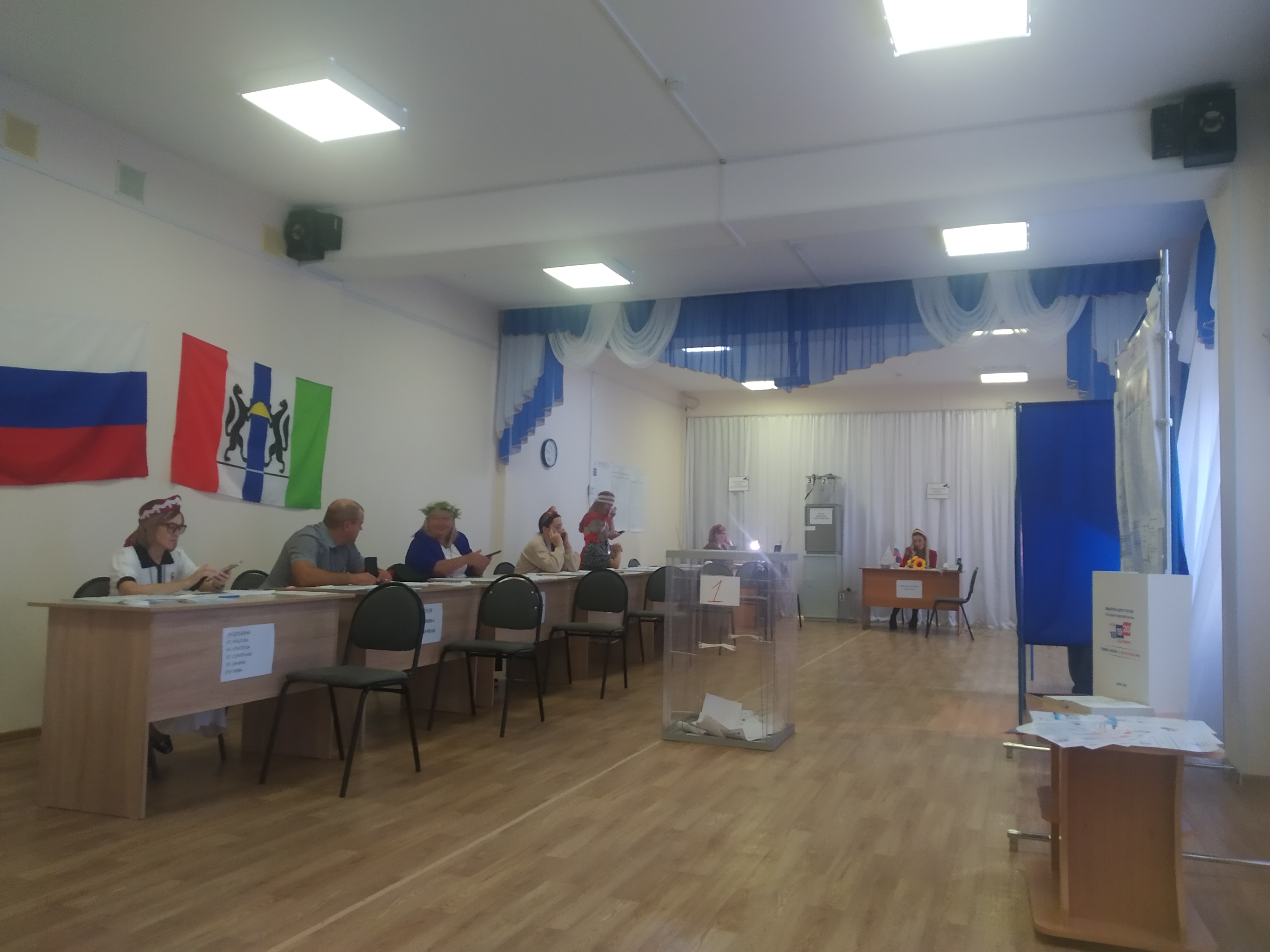 Сообщение — УИК №417, Новосибирская область