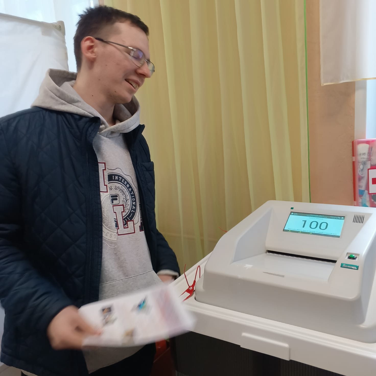 Сообщение наблюдателя — УИК №291, Московская область