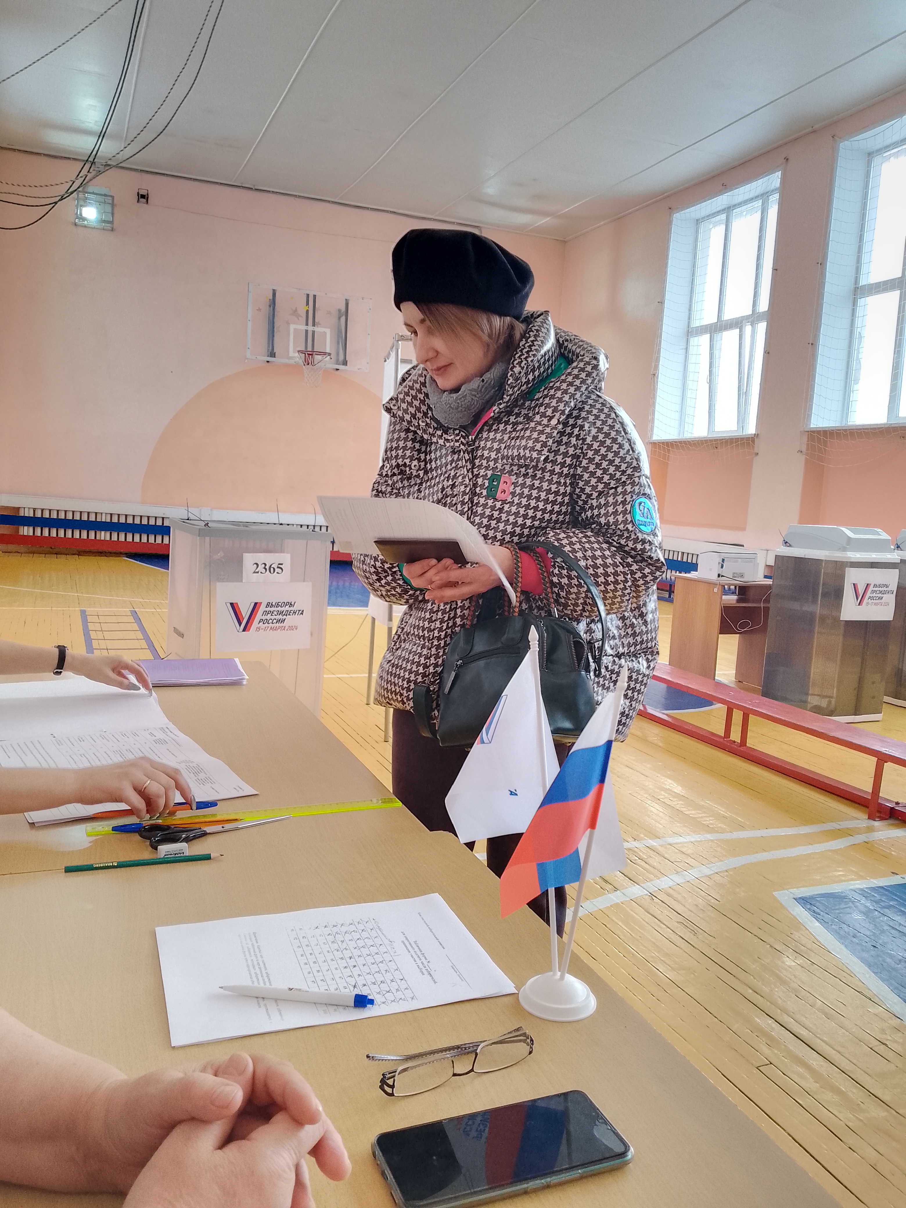 Сообщение наблюдателя — УИК №2365, Красноярский край