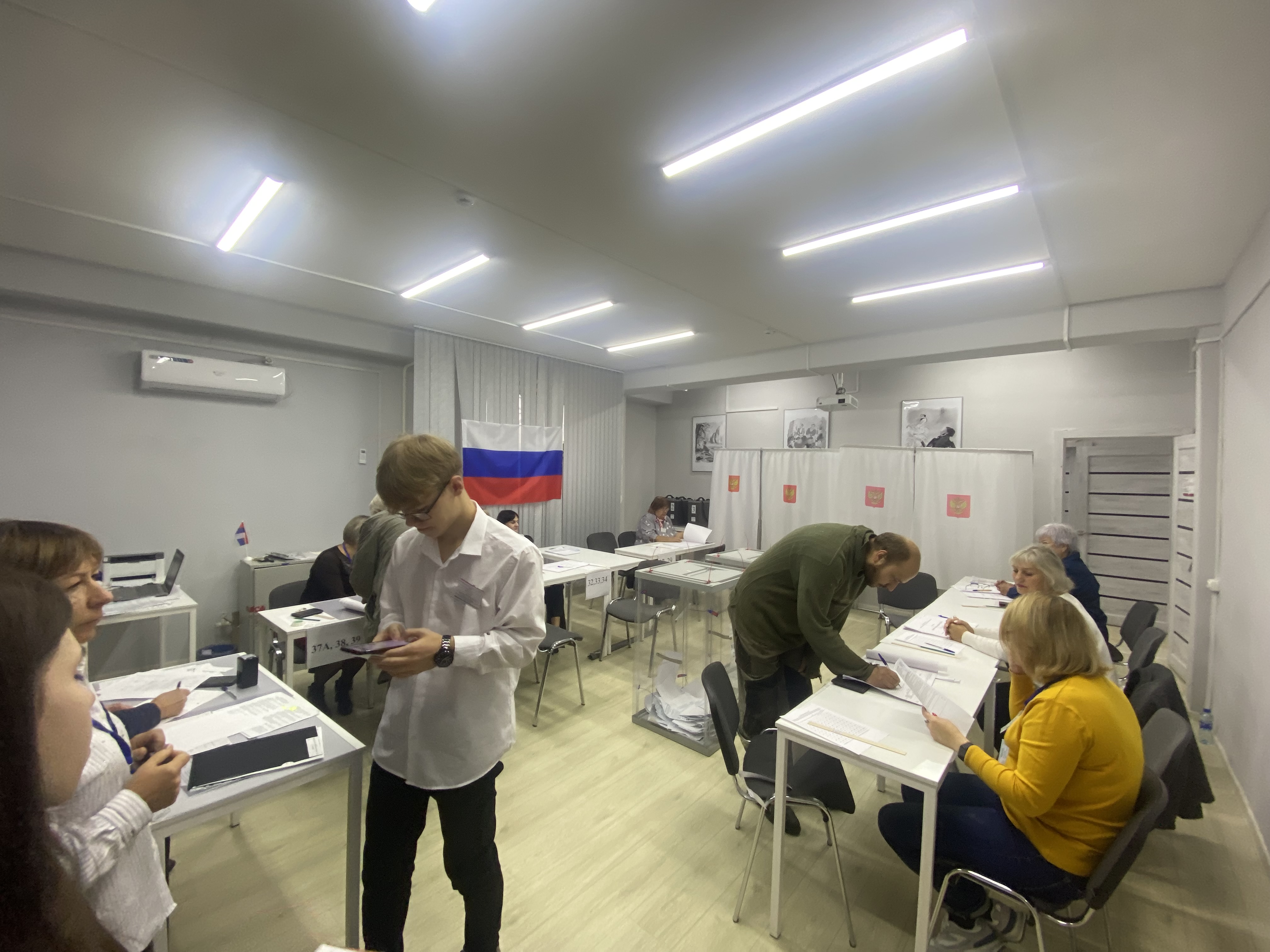 Сообщение наблюдателя — УИК №28, Красноярский край