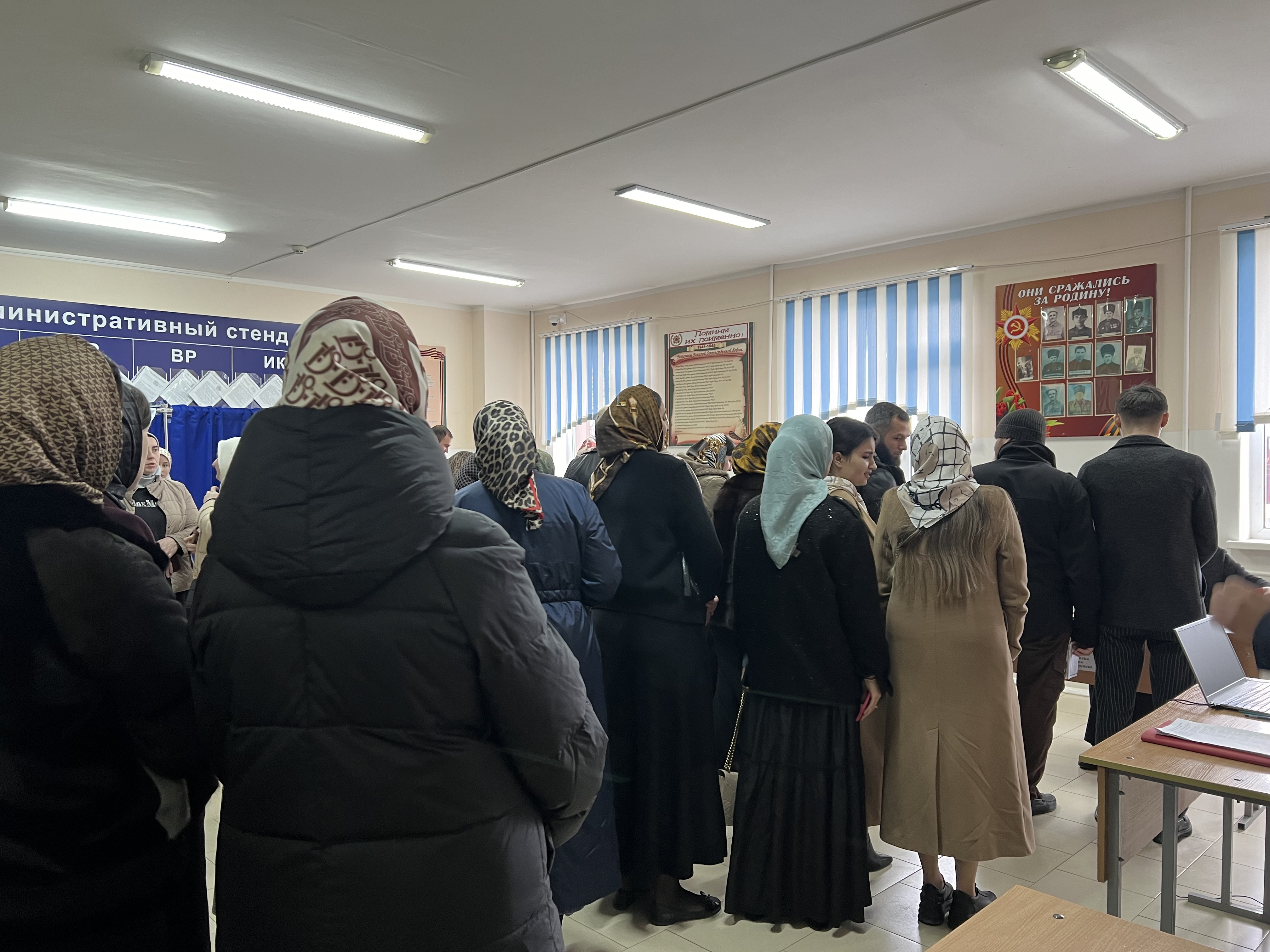 Сообщение наблюдателя — УИК №296, Чеченская Республика