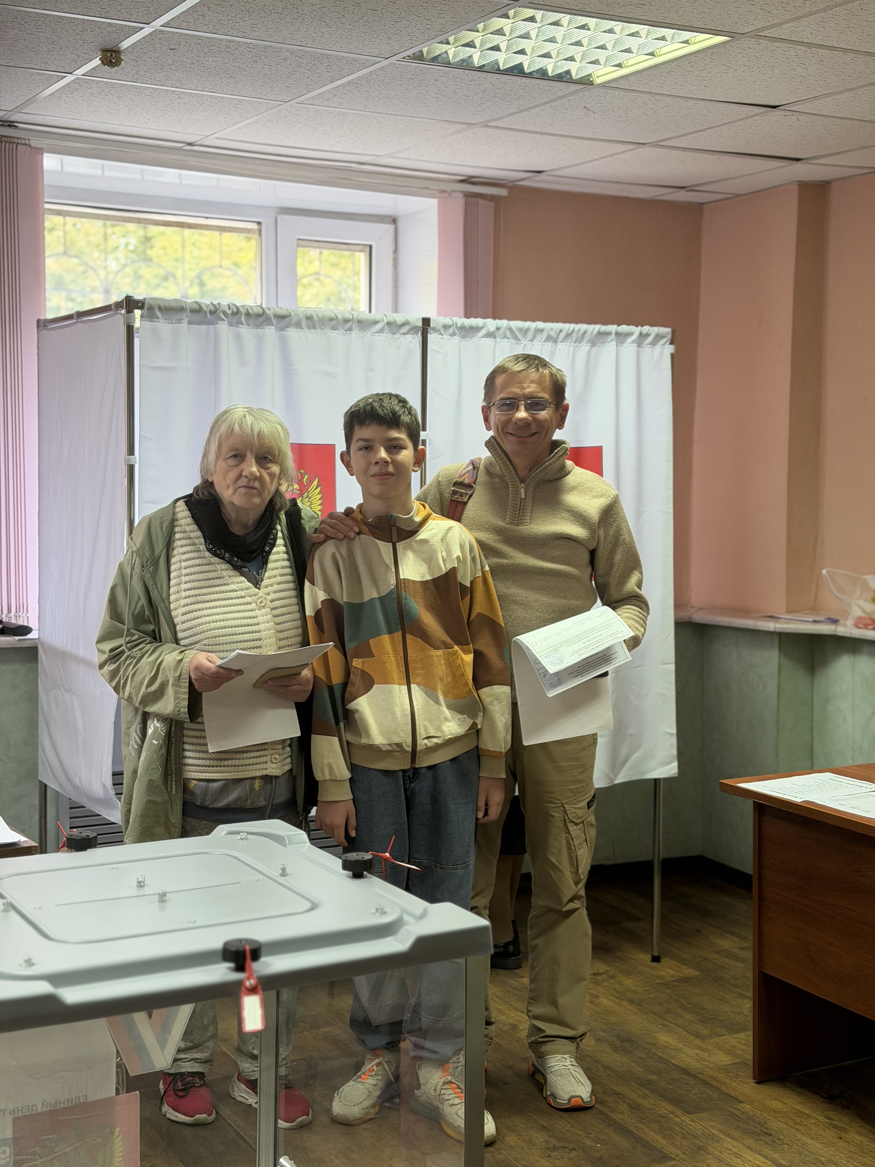 Сообщение — УИК №1594, Московская область