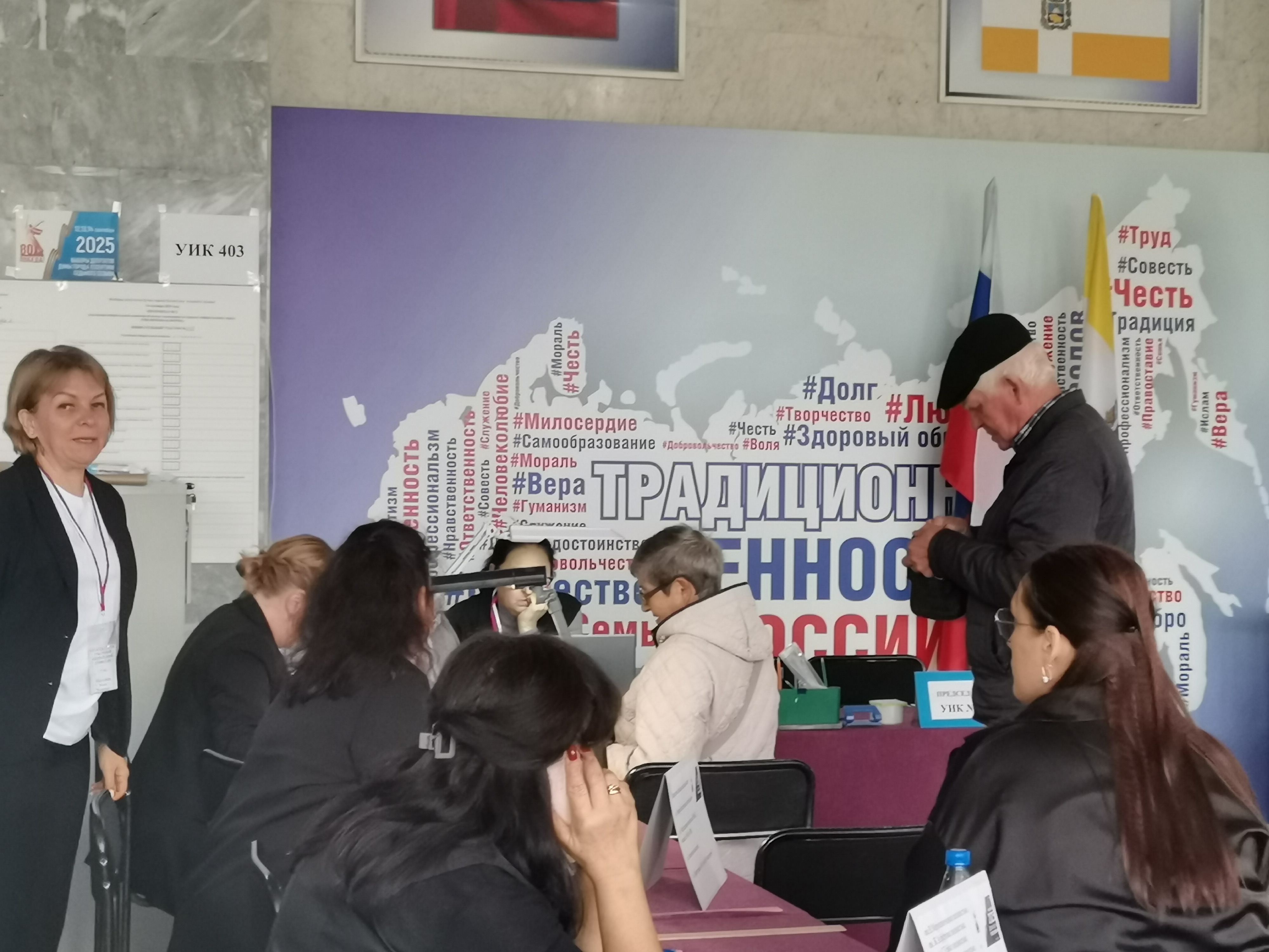 Сообщение наблюдателя — УИК №403, Ставропольский край