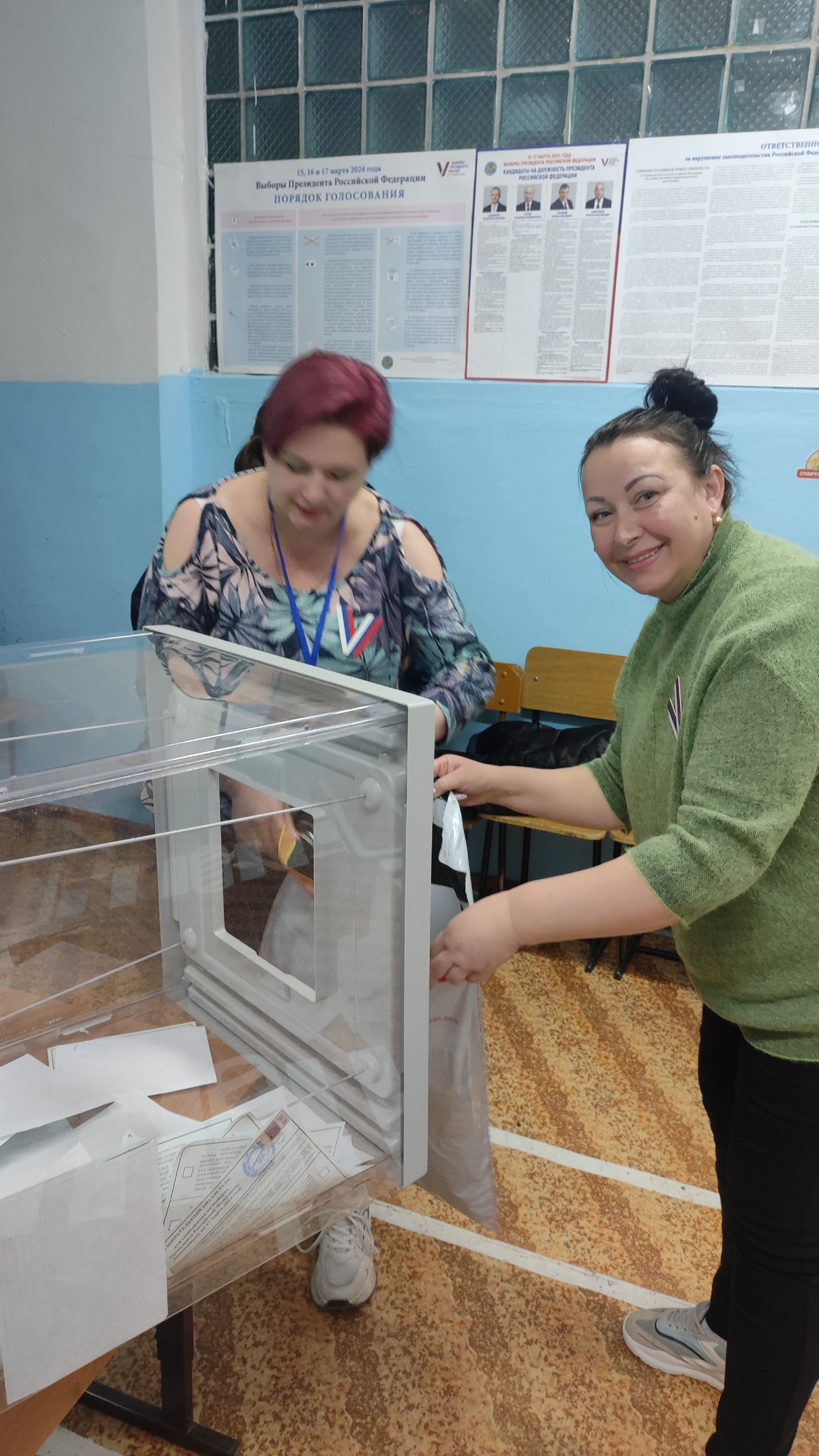 Сообщение наблюдателя — УИК №3707, Волгоградская область